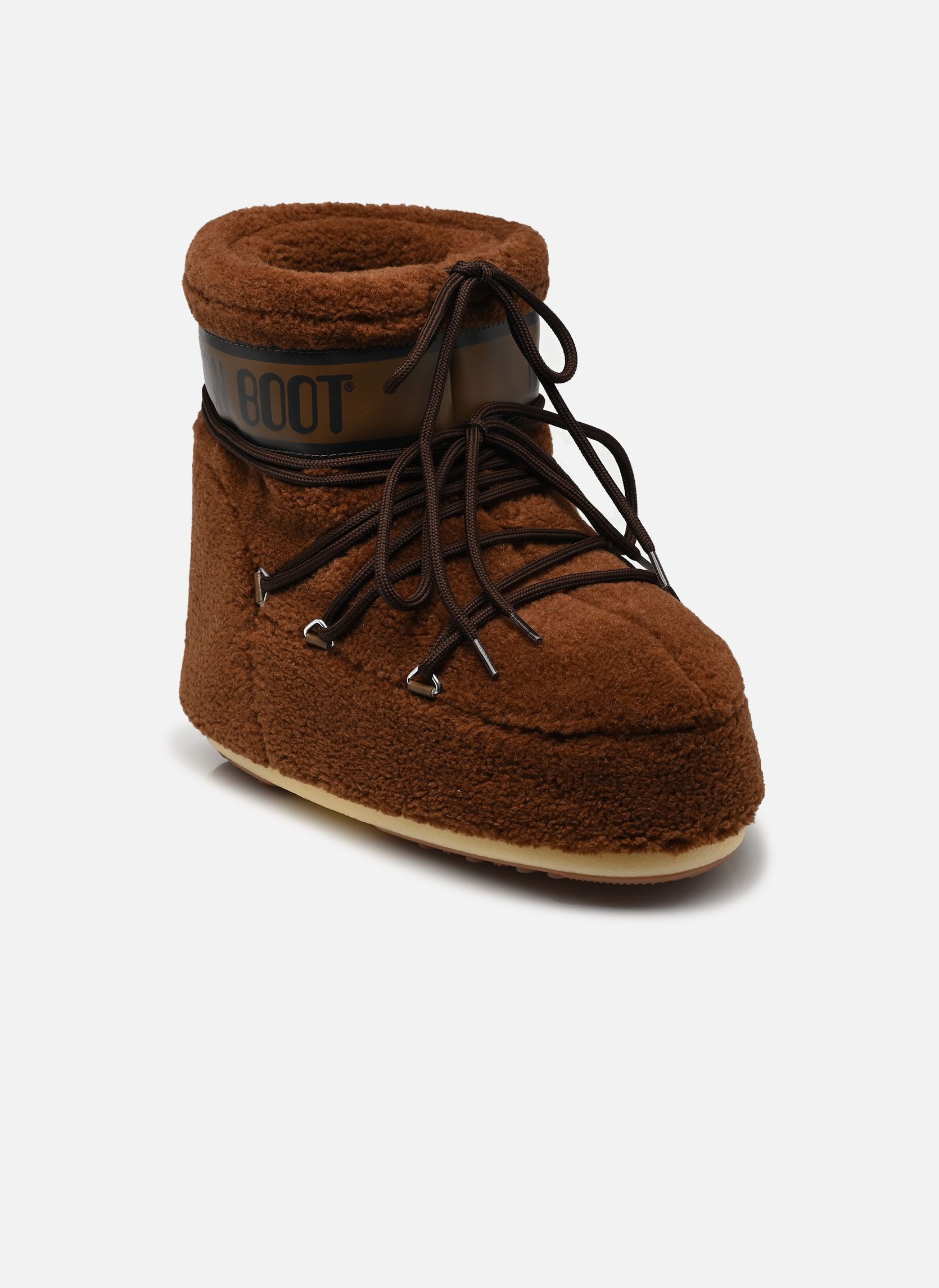 Bottes de neige MB ICON LOW FLEECE femme marron Moon Boot Bottes de neige MB ICON LOW FLEECE femme marron BROWN