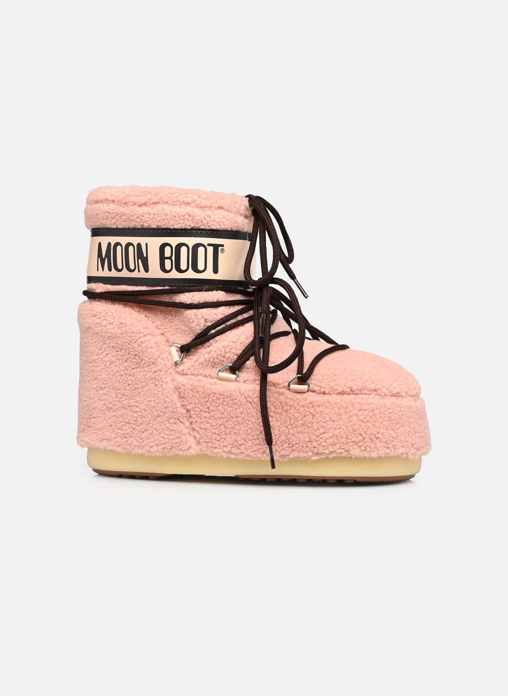 Bottes de neige MB ICON LOW FLEECE femme rose Moon Boot Bottes de neige MB ICON LOW FLEECE femme rose J001 PINK