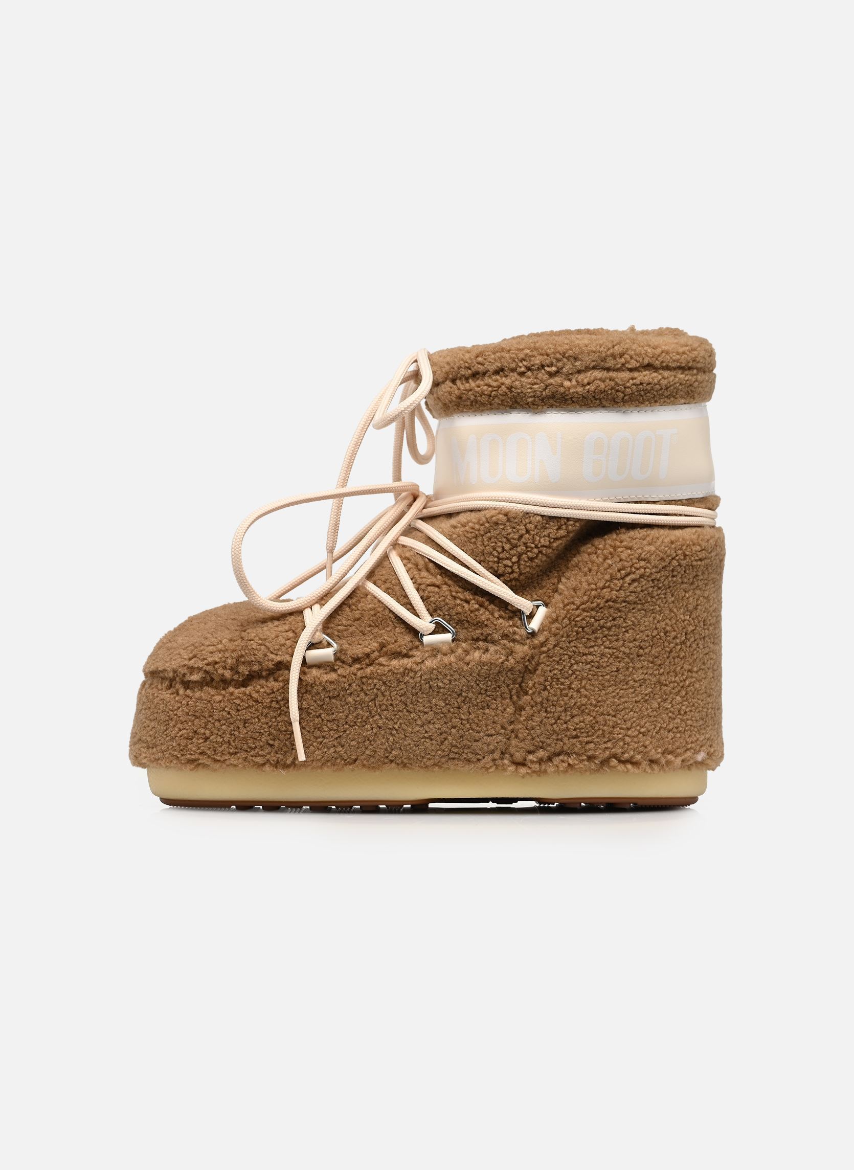 Schneestiefel MB ICON LOW FLEECE damen braun Moon Boot Schneestiefel MB ICON LOW FLEECE damen braun M047 CAMEL