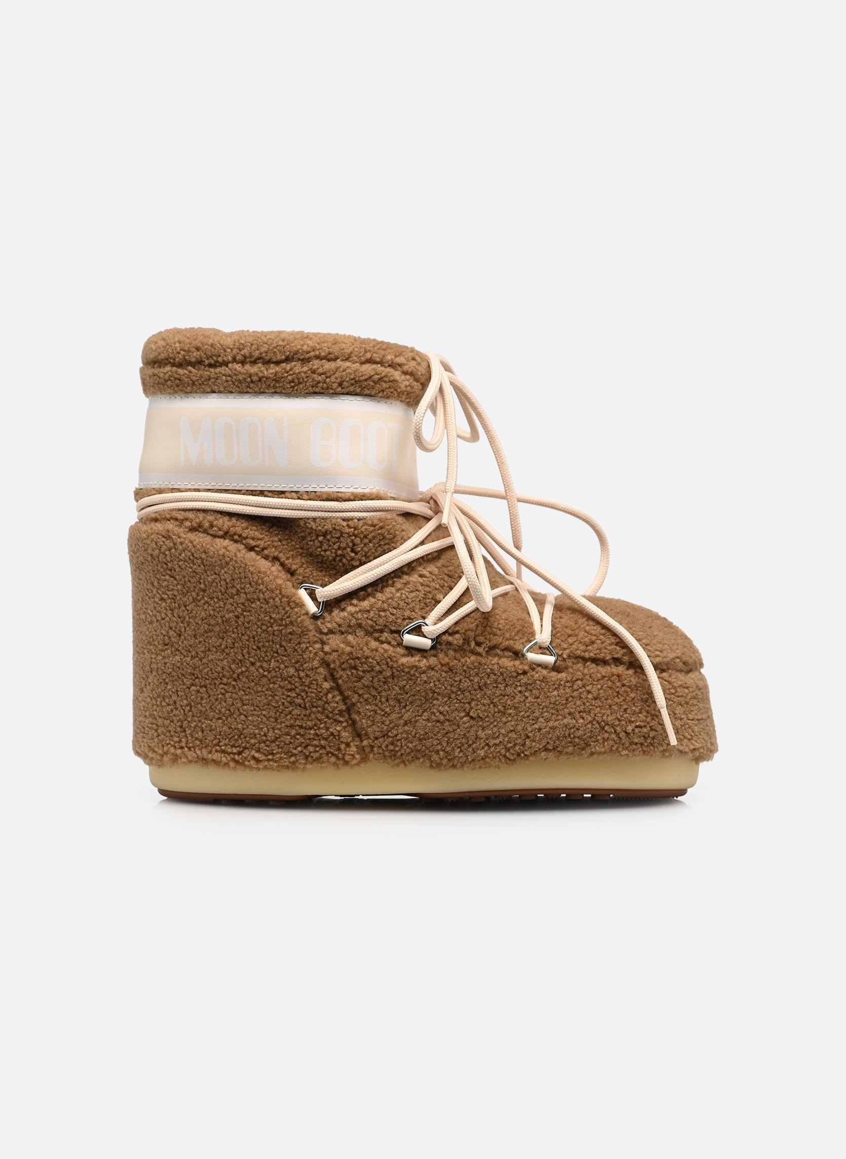 Schneestiefel MB ICON LOW FLEECE damen braun Moon Boot Schneestiefel MB ICON LOW FLEECE damen braun M047 CAMEL