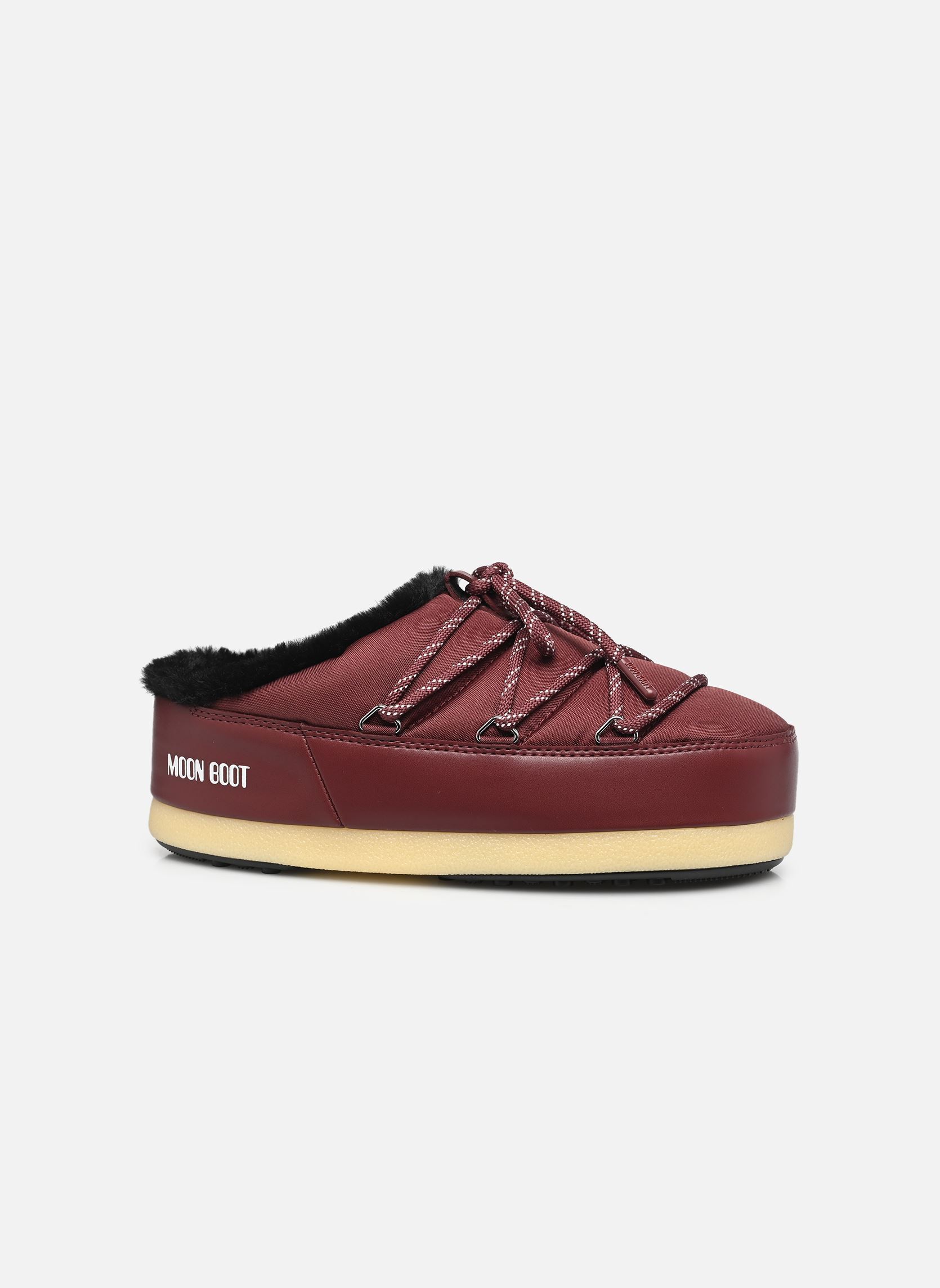 Hausschuhe MB EVX MULE NYLON damen bordeaux Moon Boot Hausschuhe MB EVX MULE NYLON damen bordeaux D013 BURGUNDY