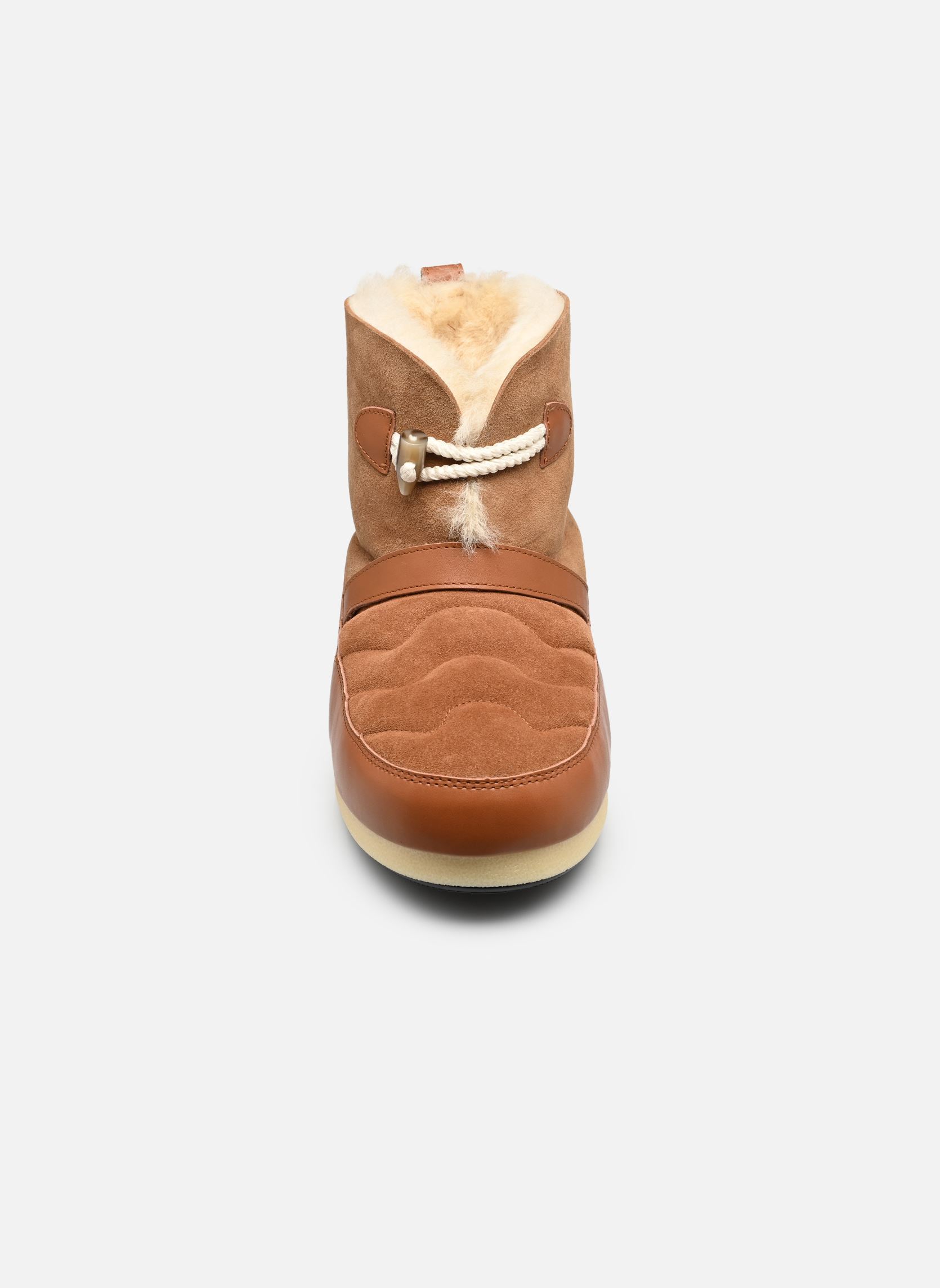 Snowboots MB EVX IGLOO dames bruin Moon Boot Snowboots MB EVX IGLOO dames bruin ML06 COGNAC/NATURAL