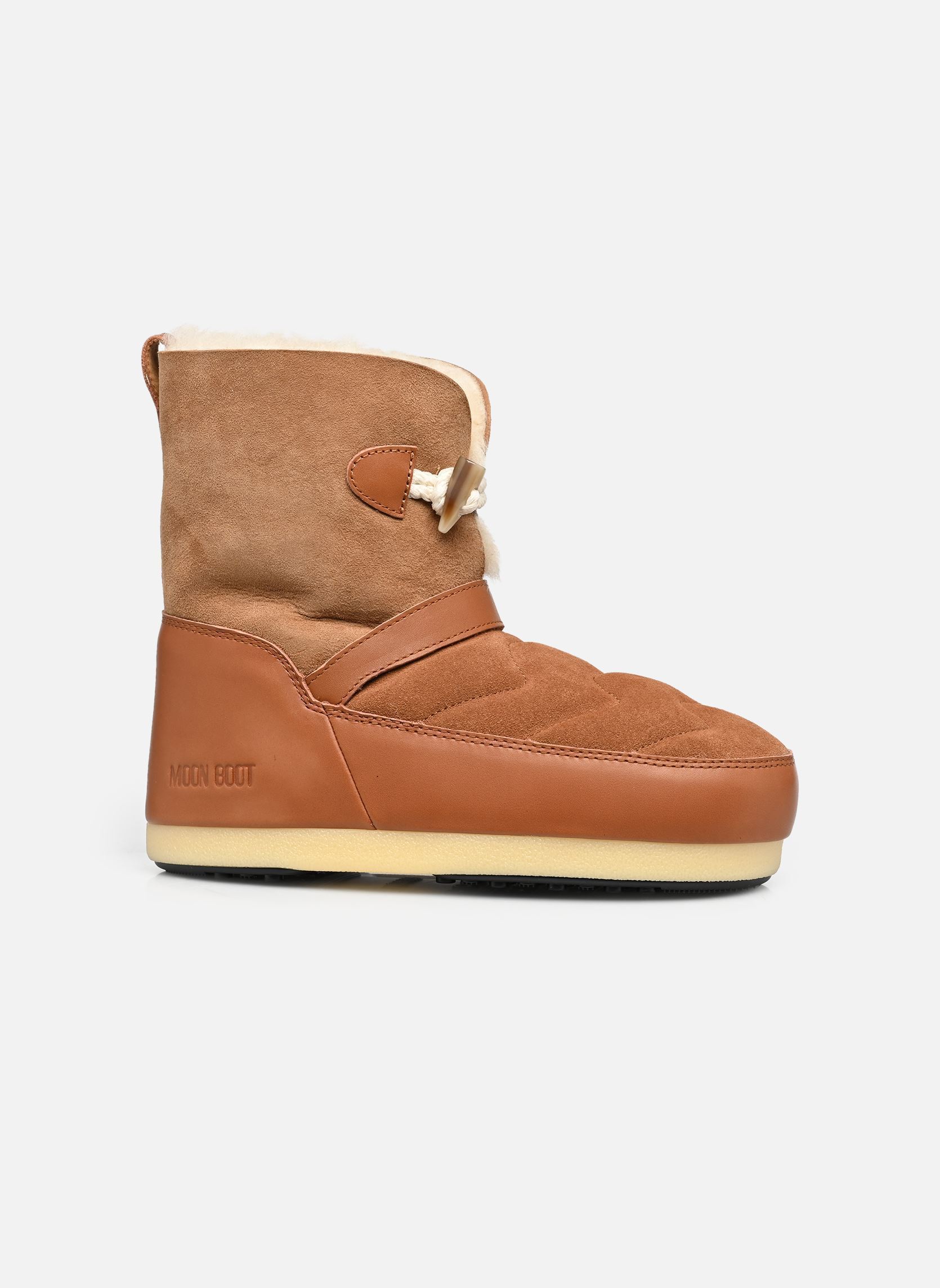 Snowboots MB EVX IGLOO dames bruin Moon Boot Snowboots MB EVX IGLOO dames bruin ML06 COGNAC/NATURAL
