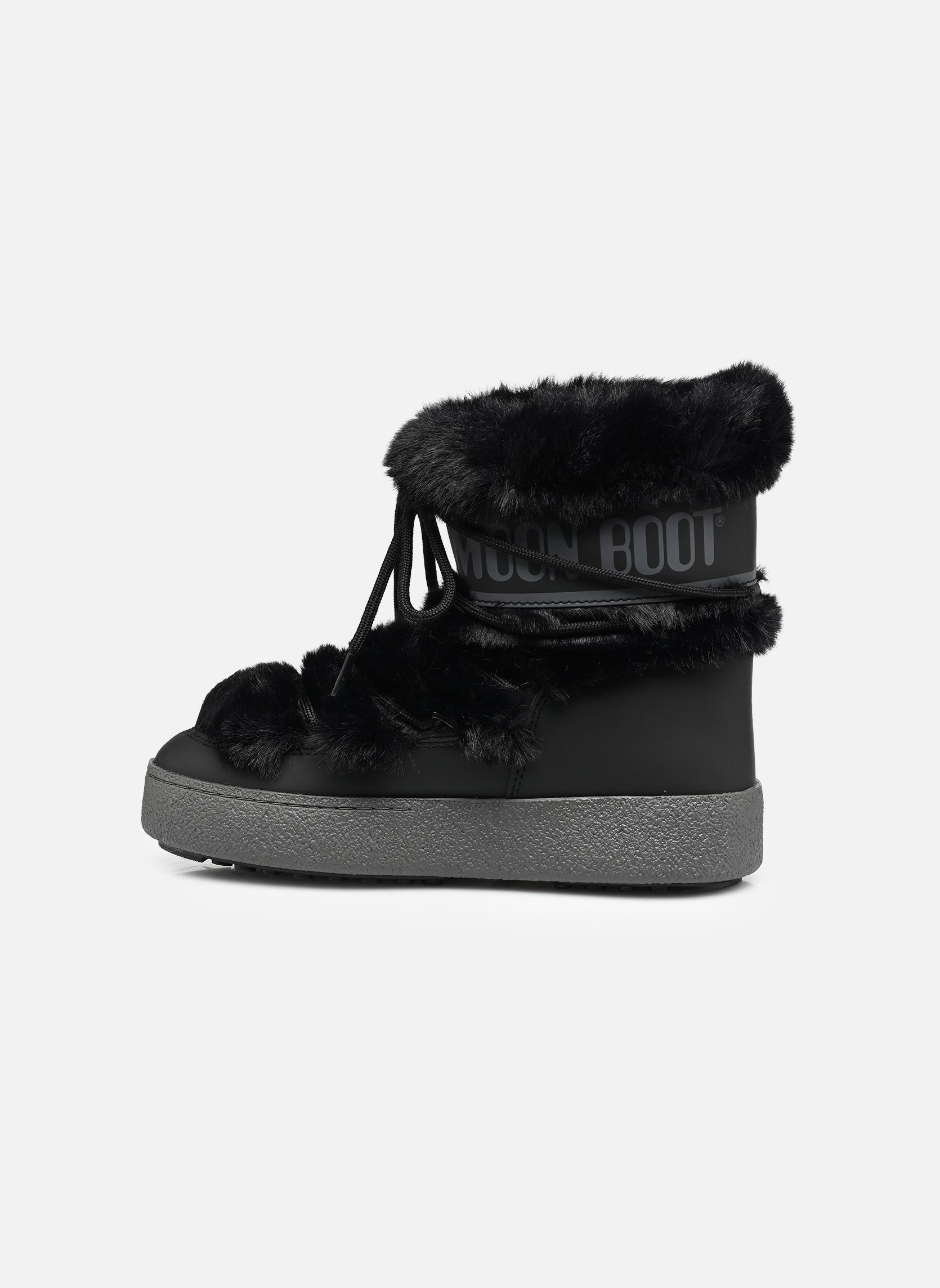 Schneestiefel MB LTRACK FAUX FUR WP damen schwarz Moon Boot Schneestiefel MB LTRACK FAUX FUR WP damen schwarz BLACK