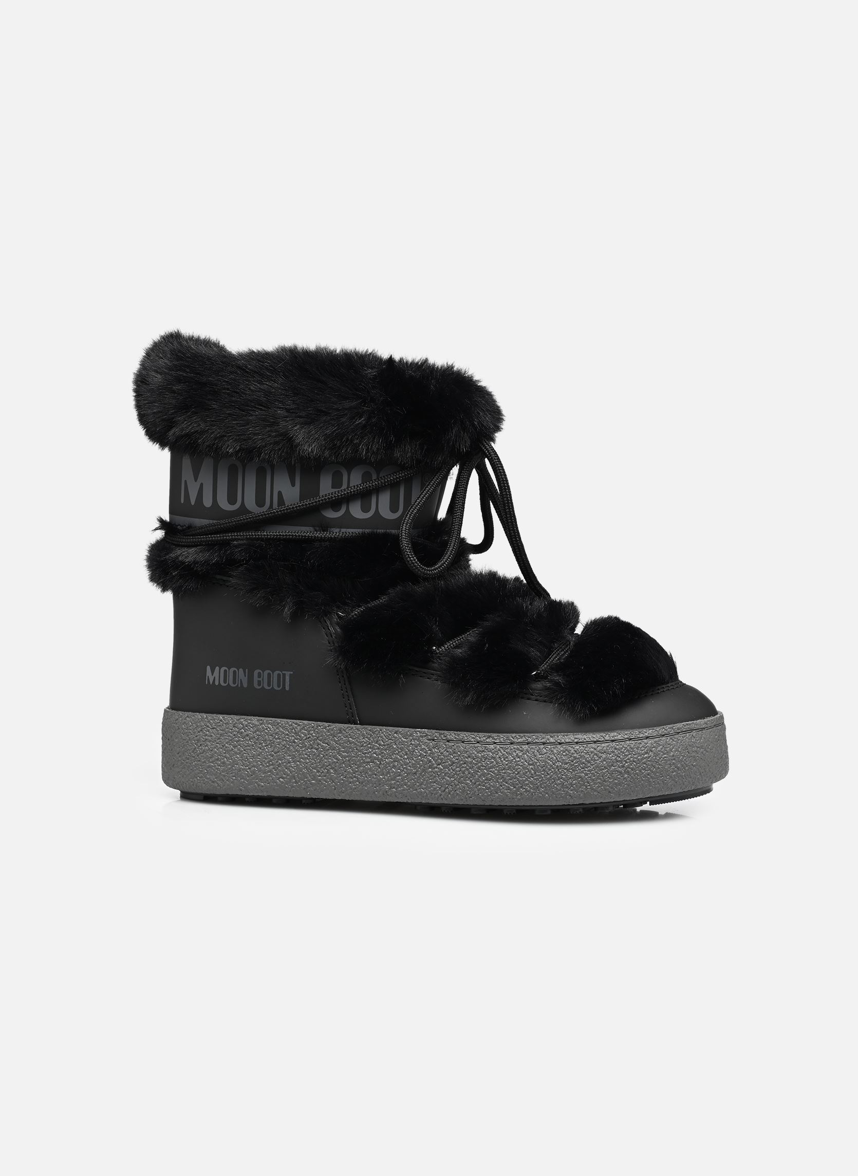 Schneestiefel MB LTRACK FAUX FUR WP damen schwarz Moon Boot Schneestiefel MB LTRACK FAUX FUR WP damen schwarz BLACK