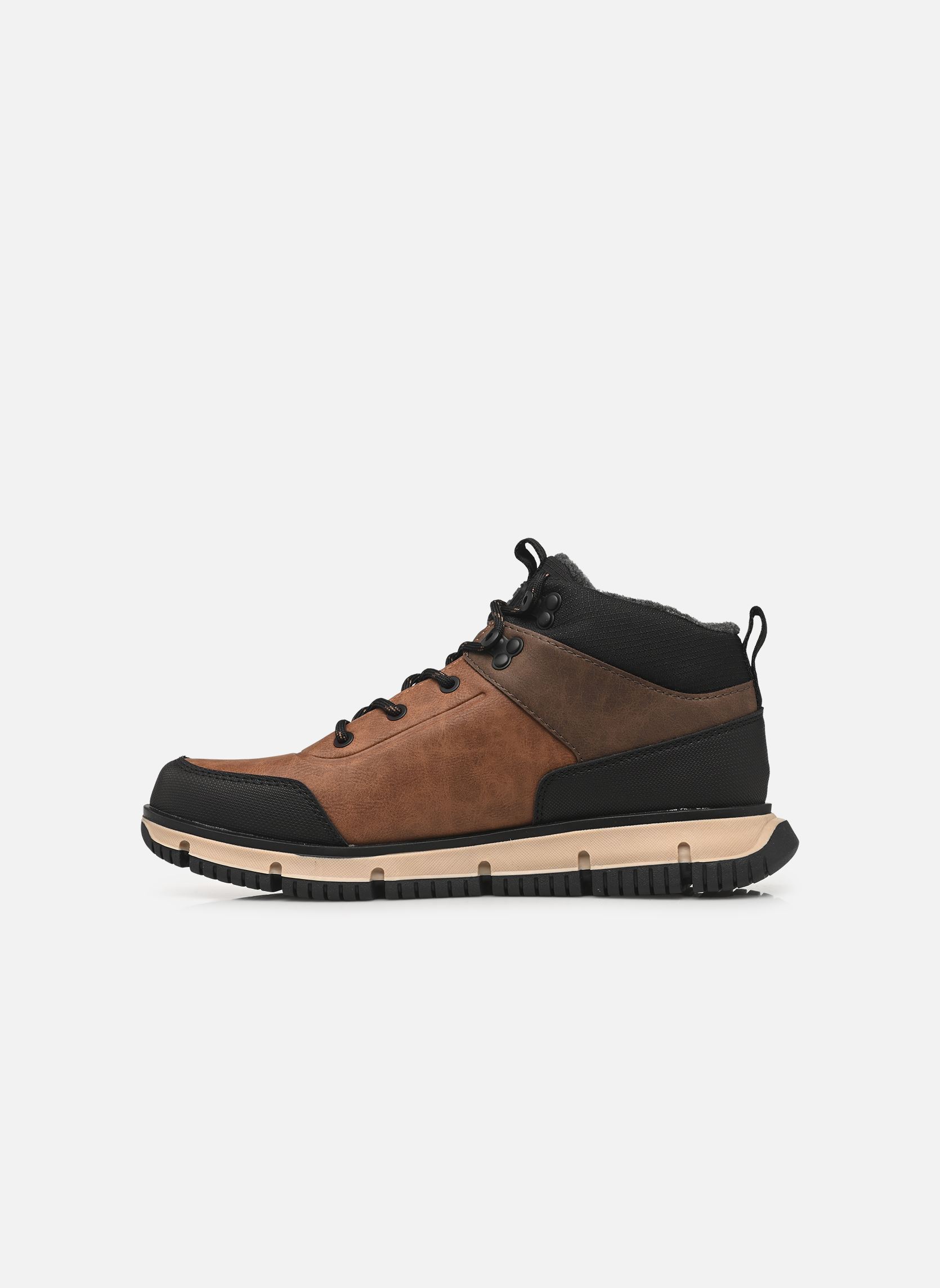 Sneaker Davi herren braun Bugatti Sneaker Davi herren braun COGNAC / BLACK