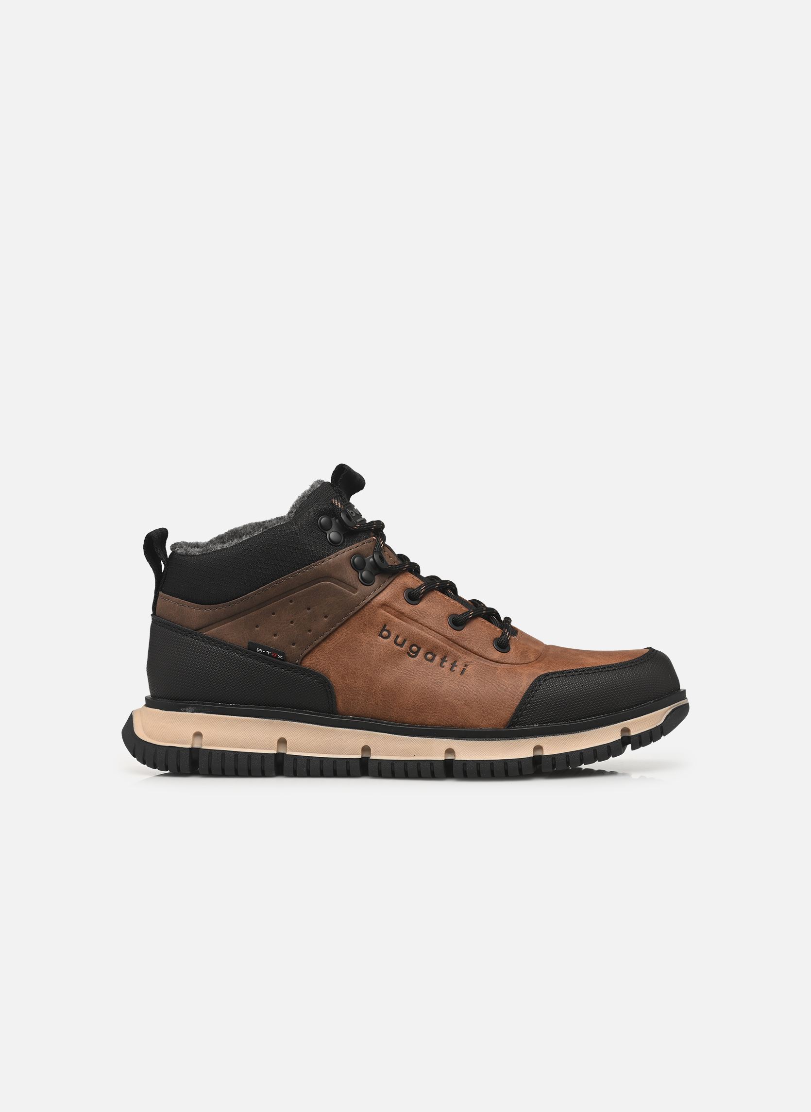 Sneaker Davi herren braun Bugatti Sneaker Davi herren braun COGNAC / BLACK
