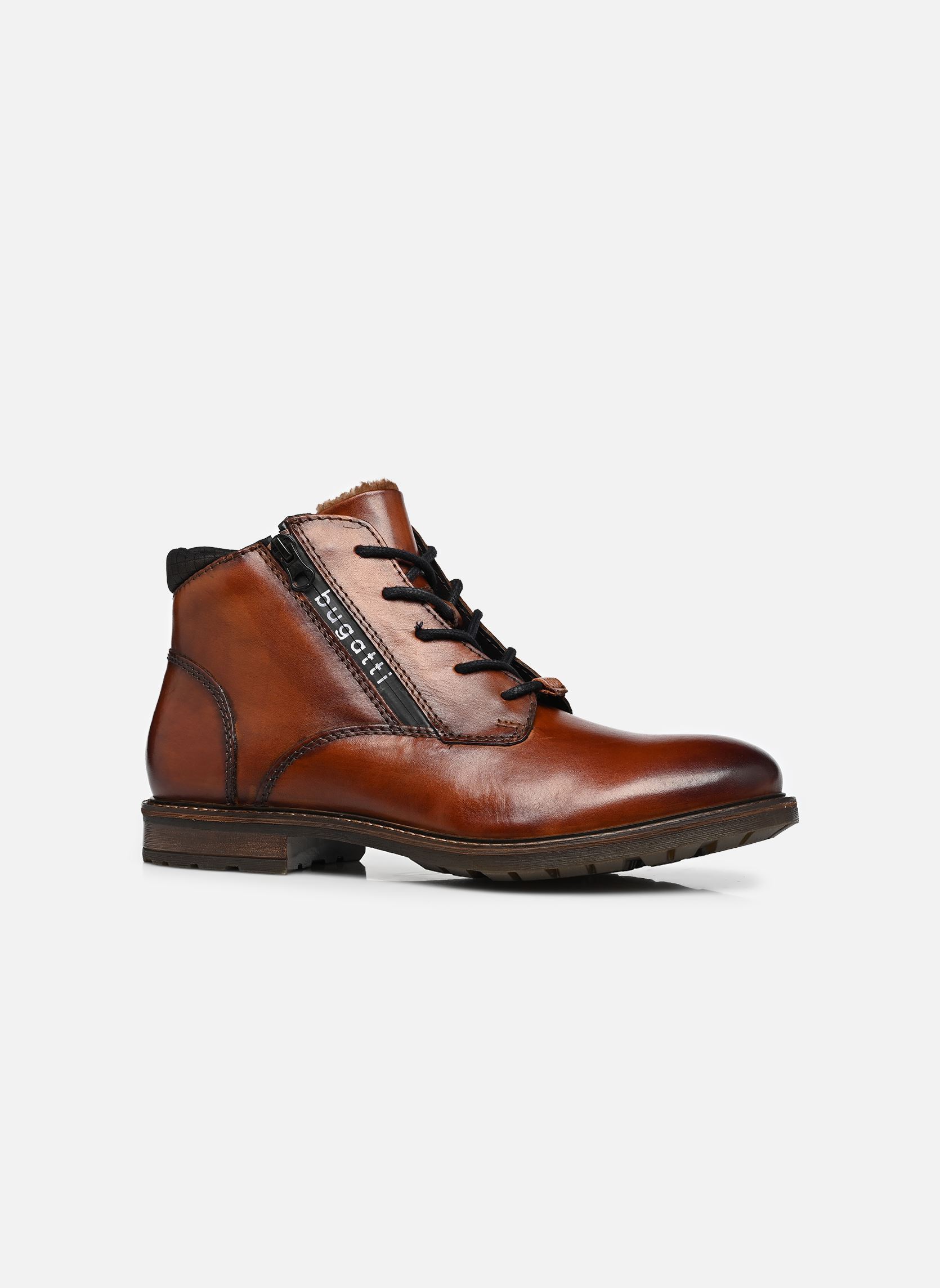 Derbies Derau homme marron Bugatti Derbies Derau homme marron COGNAC