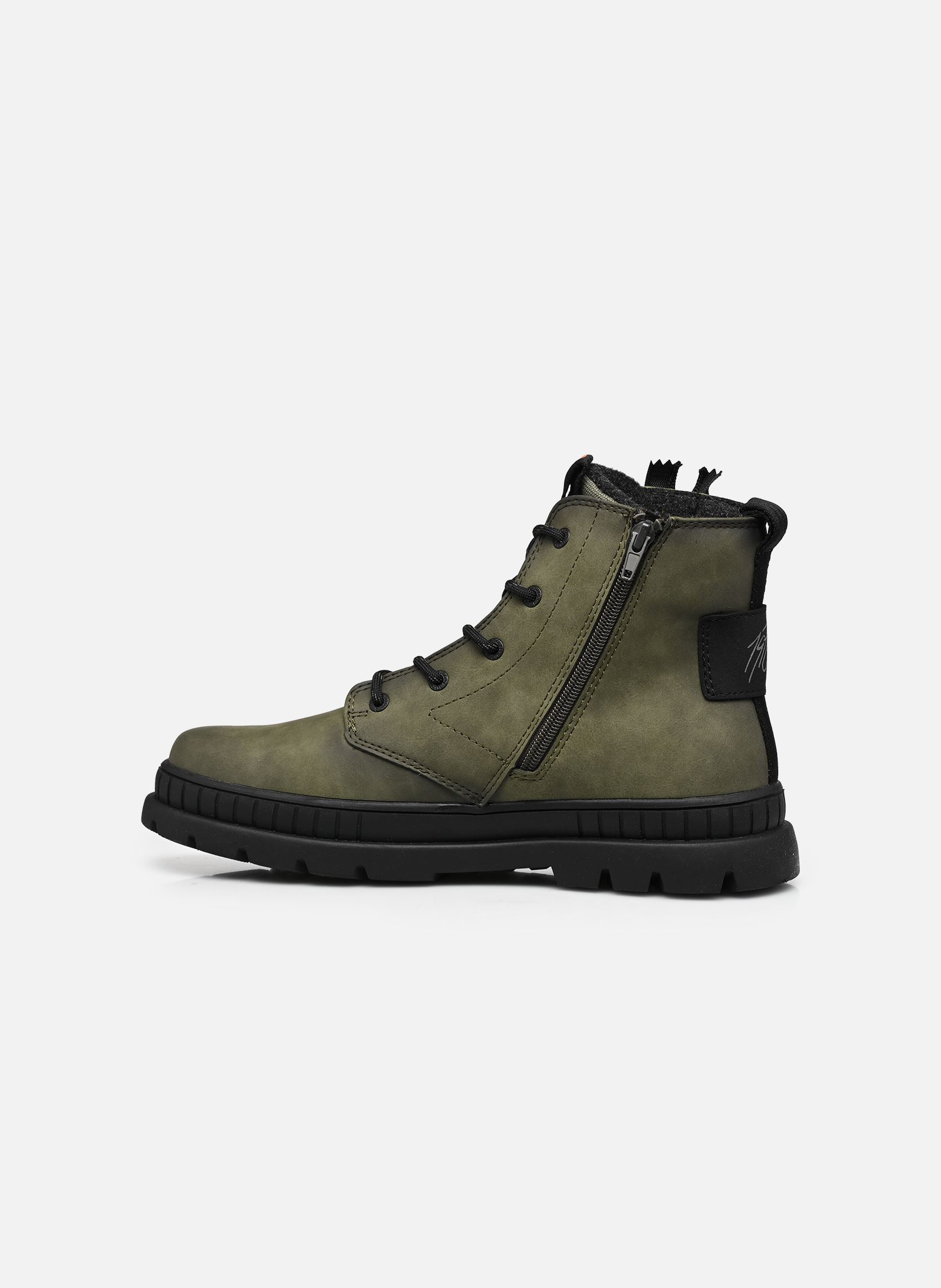 Bottines à lacets Dani homme vert Bugatti Bottines à lacets Dani homme vert DARK GREEN