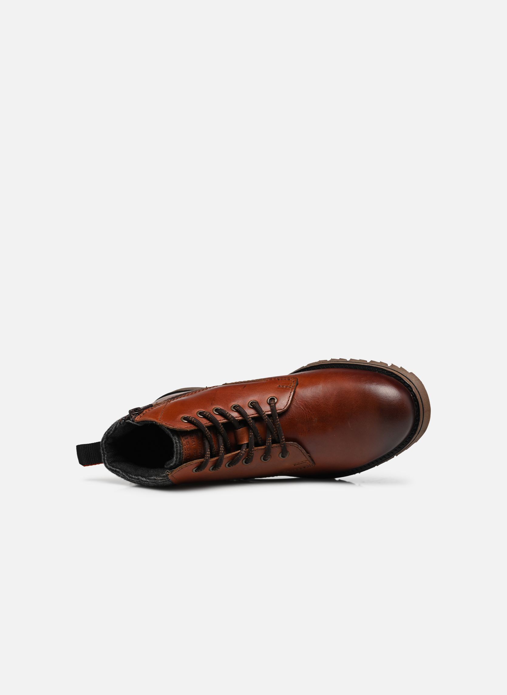 Bottines à lacets Deux homme marron Bugatti Bottines à lacets Deux homme marron COGNAC
