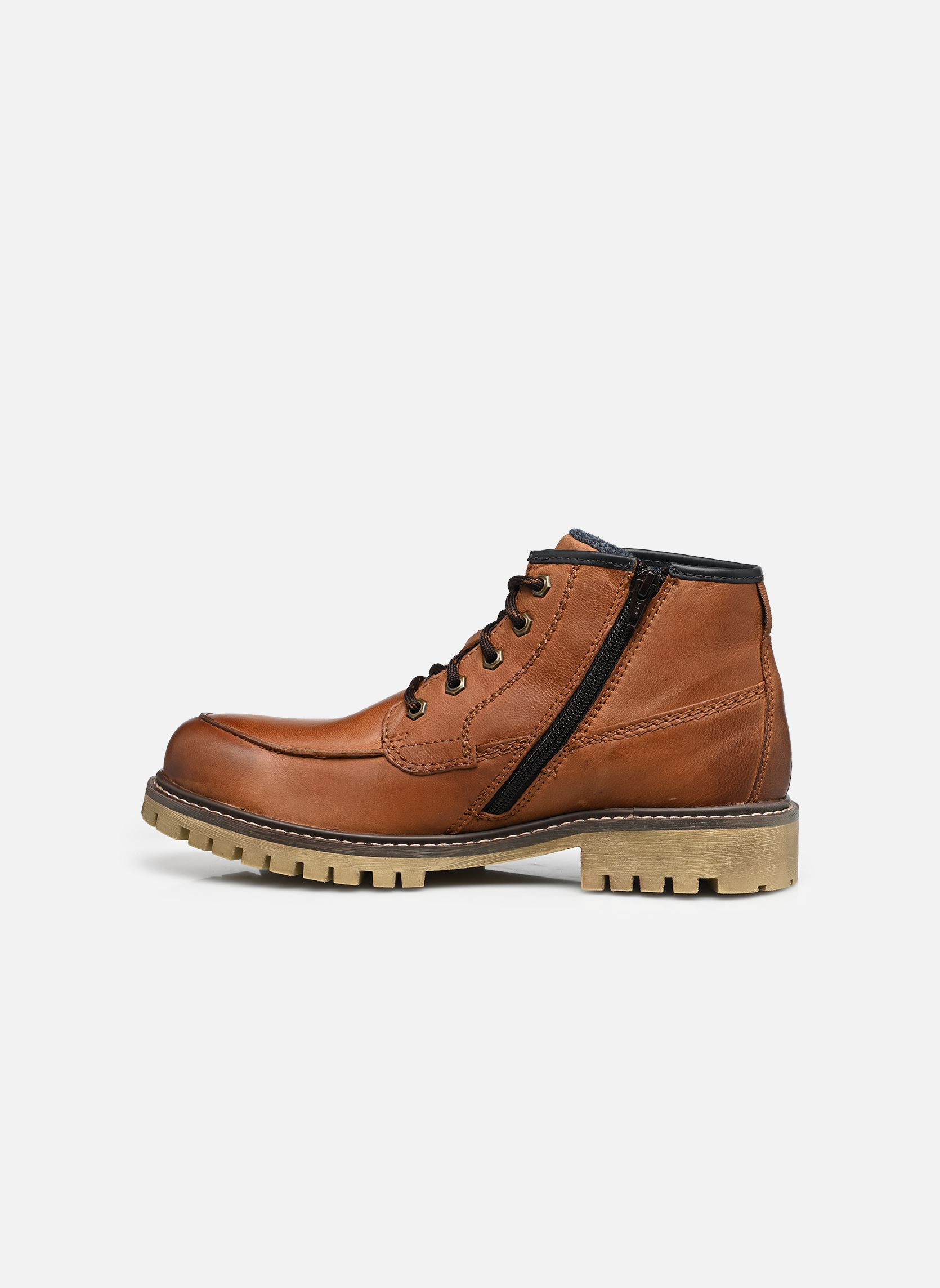 Bottines à lacets Doz homme marron Bugatti Bottines à lacets Doz homme marron COGNAC