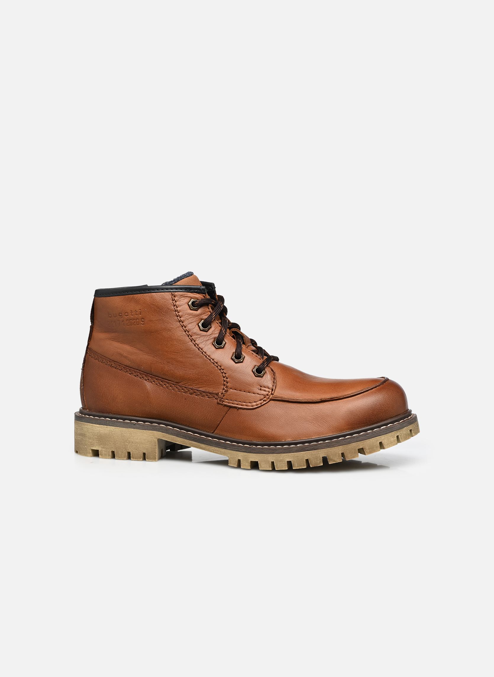 Bottines à lacets Doz homme marron Bugatti Bottines à lacets Doz homme marron COGNAC