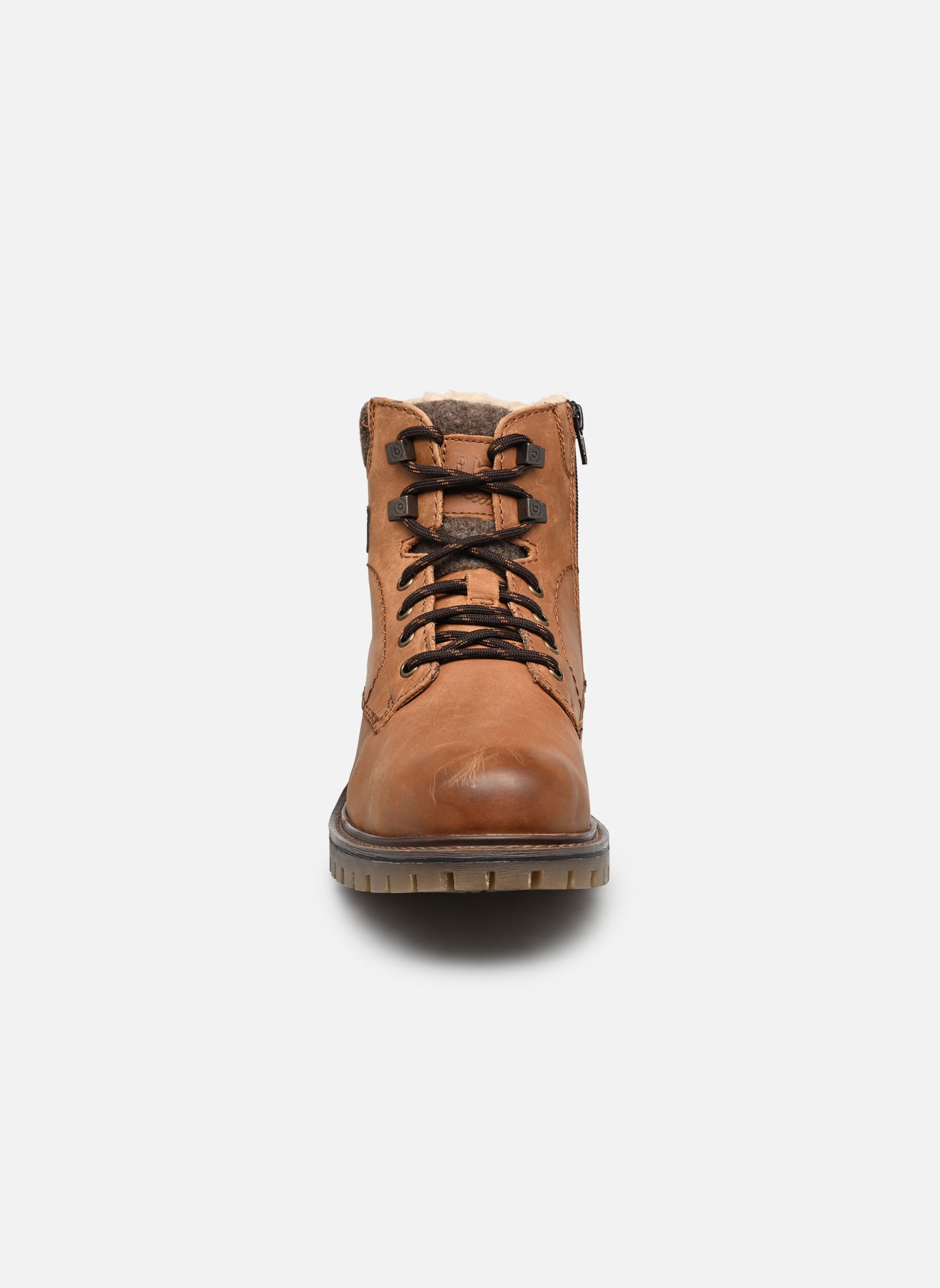 Geschnürte Stiefeletten Dot herren braun Bugatti Geschnürte Stiefeletten Dot herren braun Cognac
