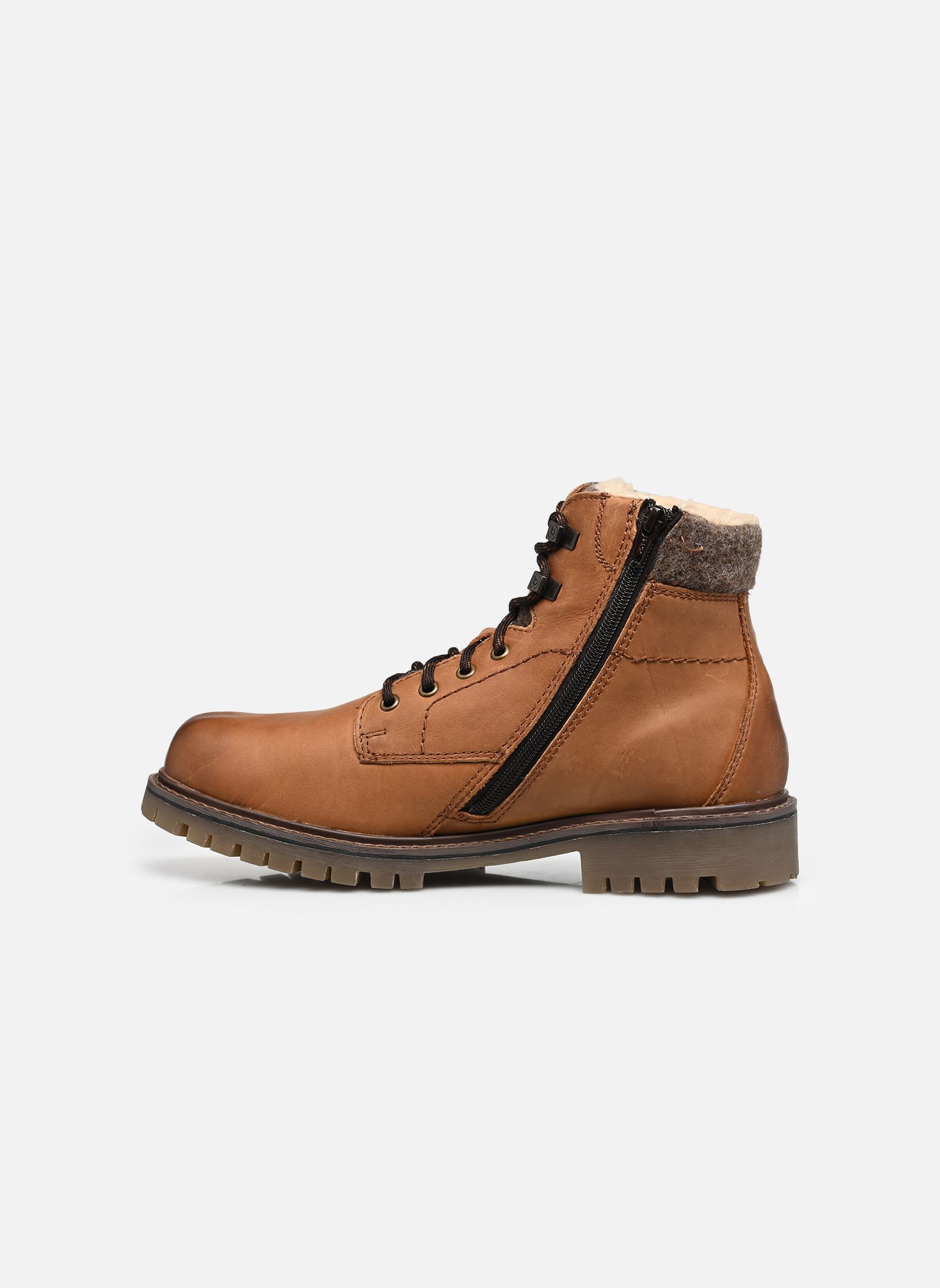Geschnürte Stiefeletten Dot herren braun Bugatti Geschnürte Stiefeletten Dot herren braun Cognac
