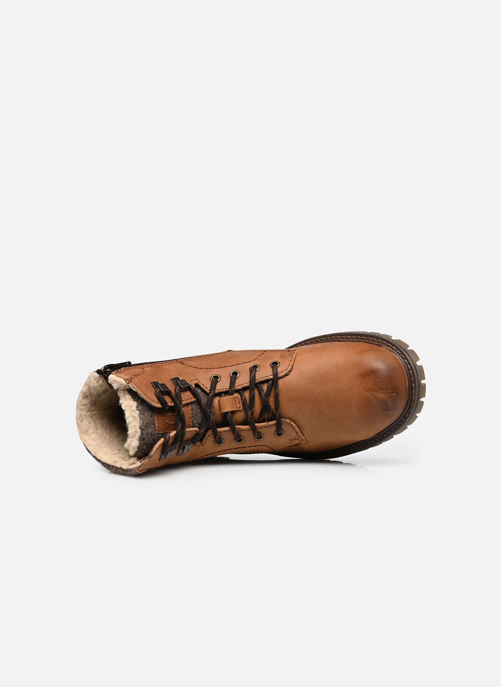 Geschnürte Stiefeletten Dot herren braun Bugatti Geschnürte Stiefeletten Dot herren braun Cognac