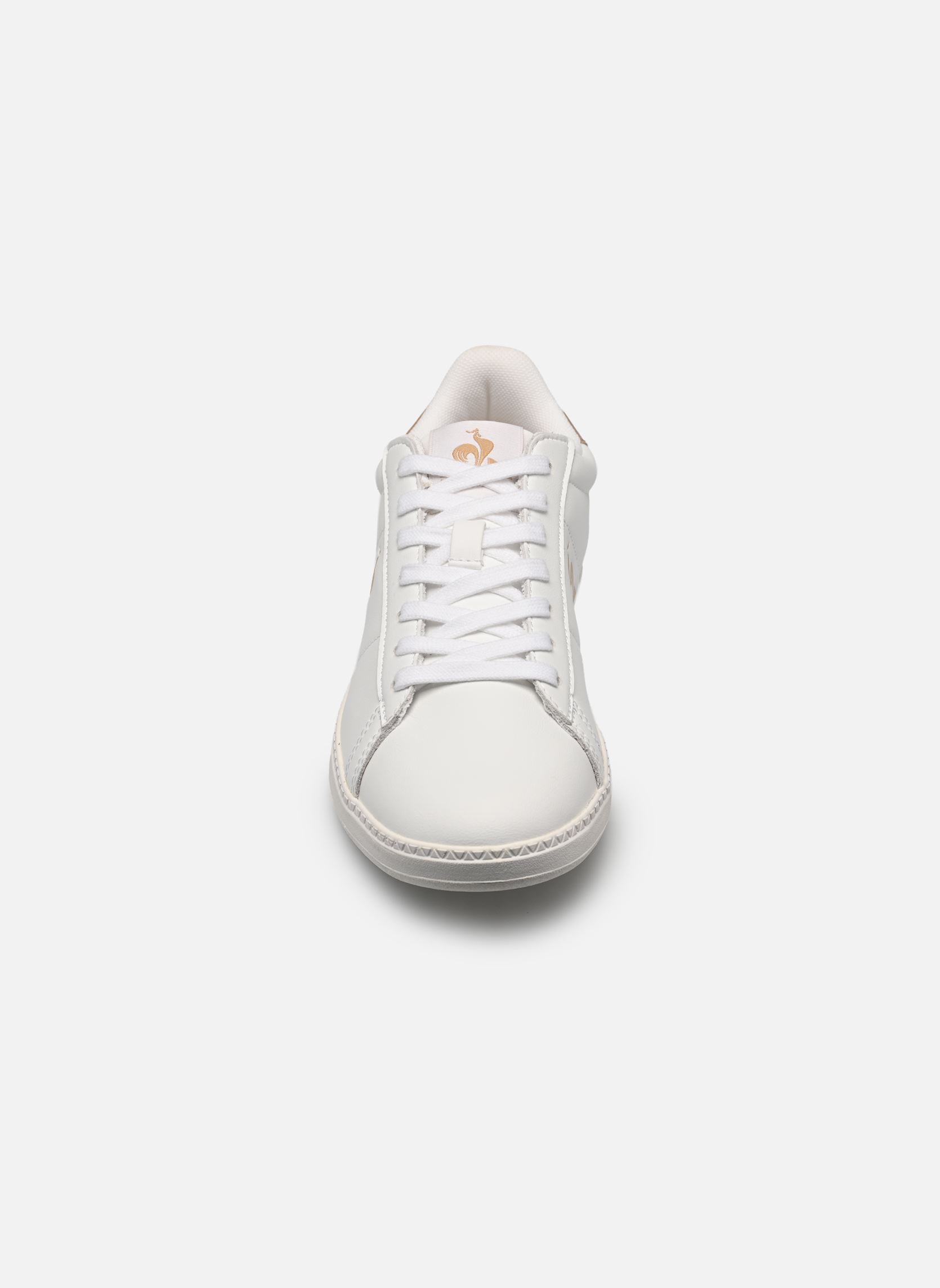 Baskets COURTSET 2 blanc Le Coq Sportif Baskets COURTSET 2 blanc Optical White/Tan