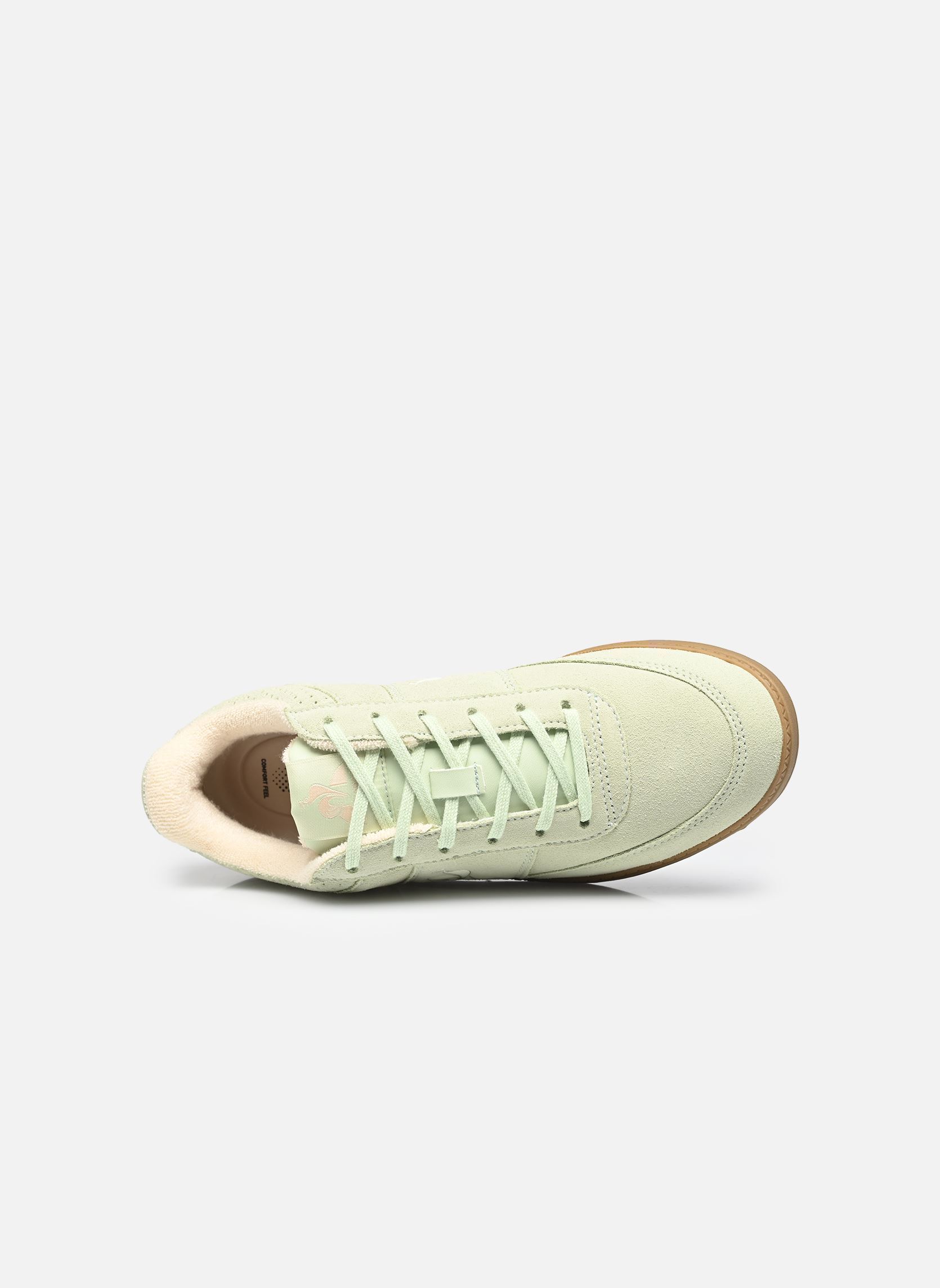 Zapatillas LCS DERBY SUEDE W mujer verde Le Coq Sportif Zapatillas LCS DERBY SUEDE W mujer verde seafoam green/gum
