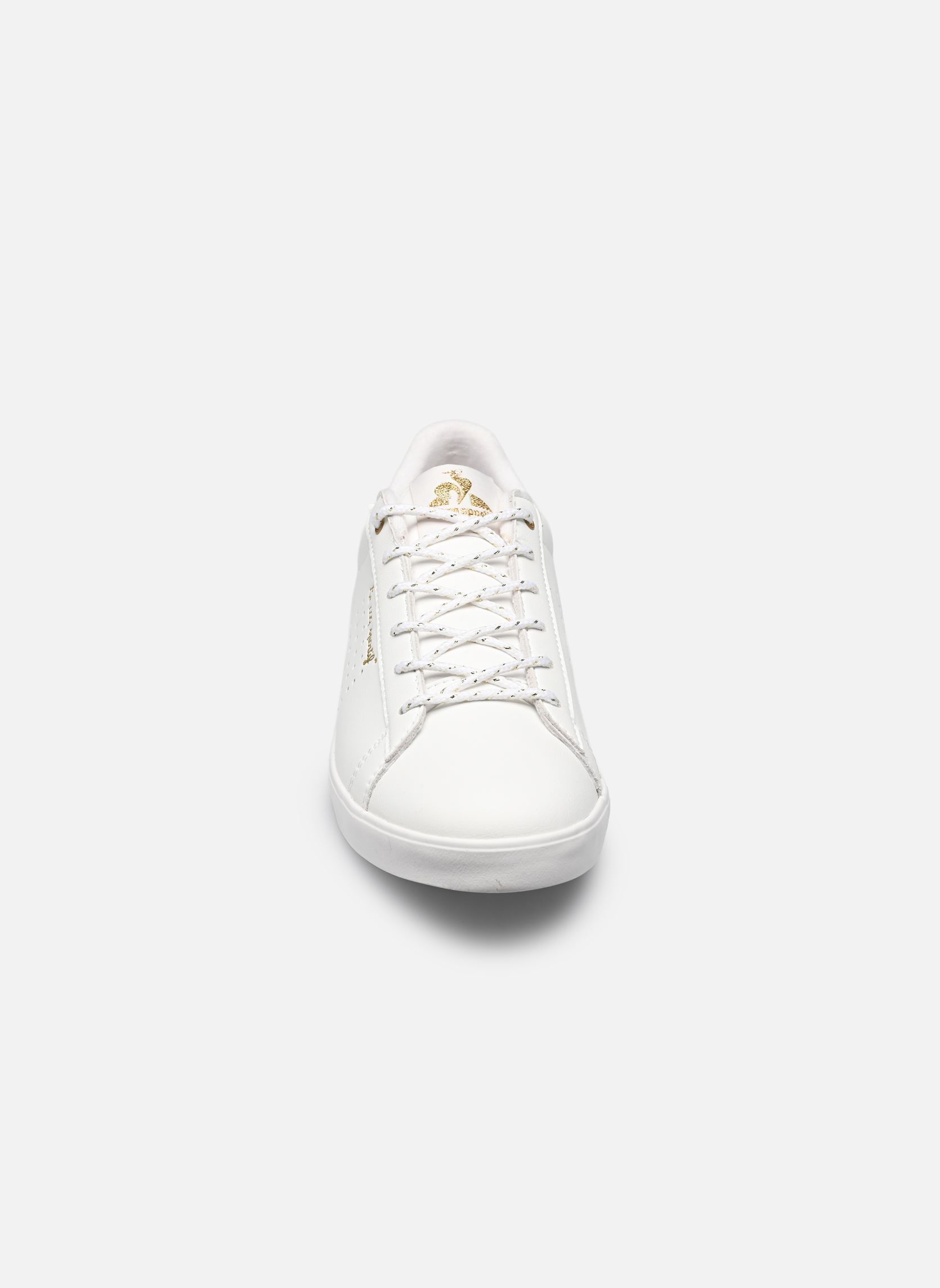 Sneaker LUCIE damen weiß Le Coq Sportif Sneaker LUCIE damen weiß OPTICAL WHITE/GOLD