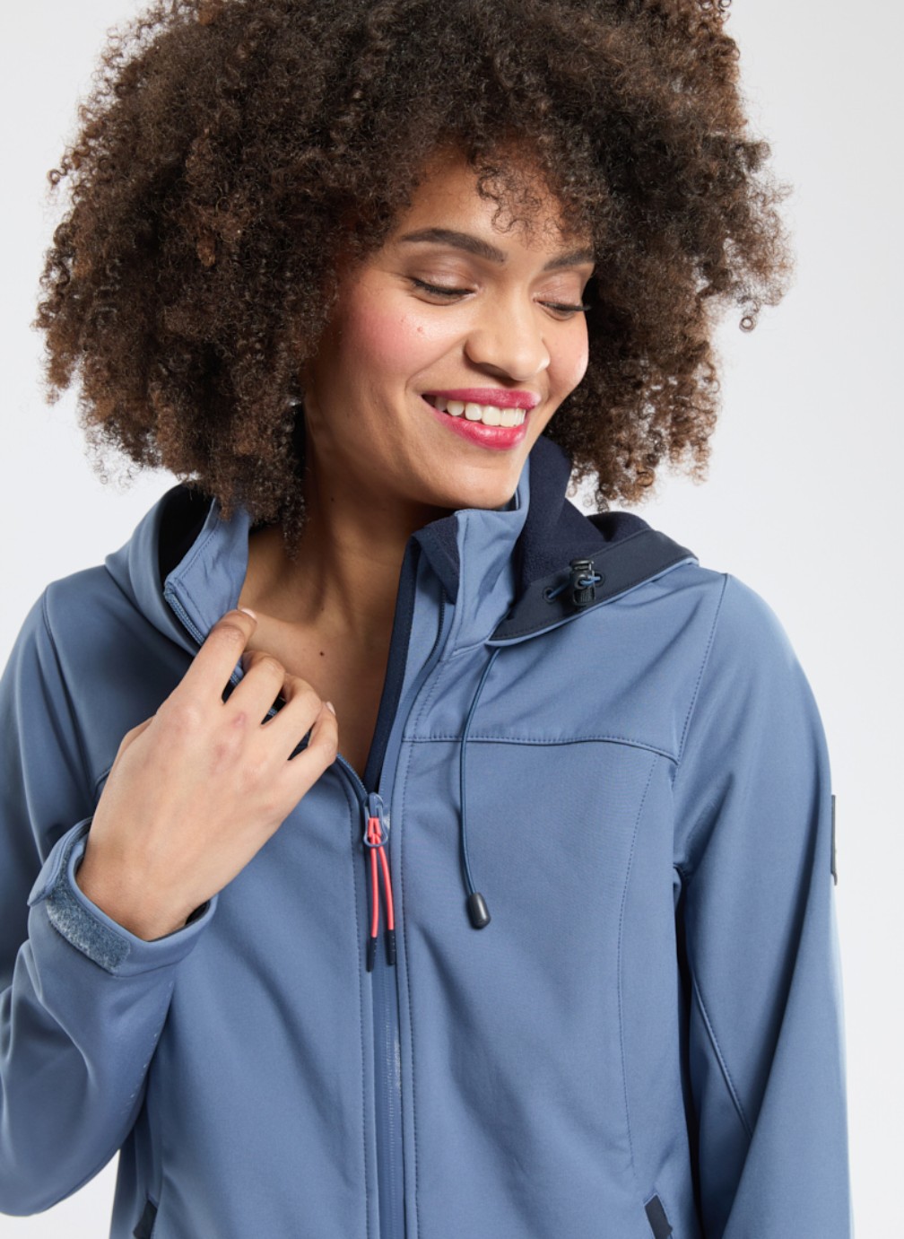 Veste Raw Blue Femme/fille Bleu Multicolore - Taille M - Softshell Coton