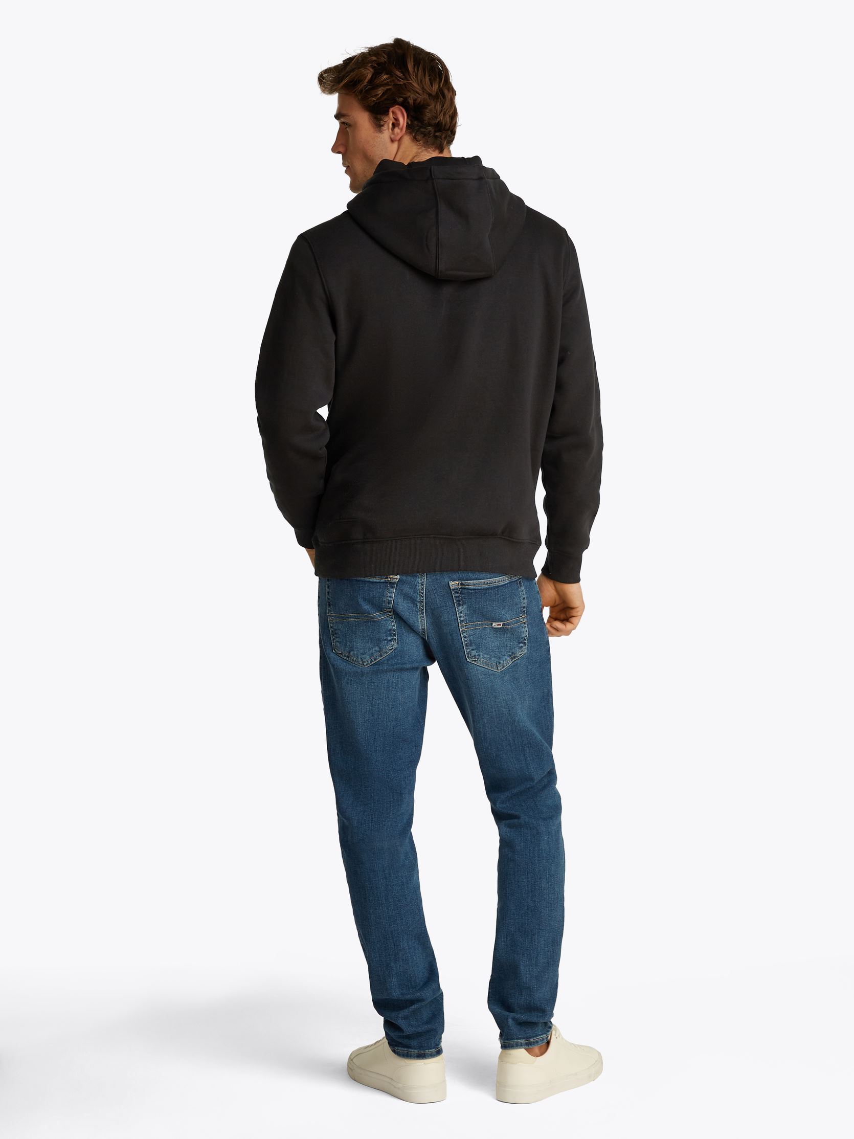 Sweats à capuche TJM REG S FLAG HOODI homme noir Tommy Jeans Sweats à capuche TJM REG S FLAG HOODI homme noir Black