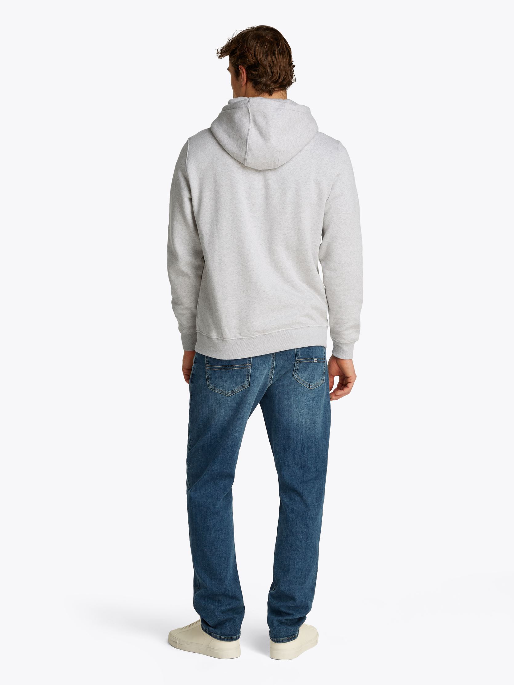 Kapuzenpullover TJM REG S FLAG HOODI herren grau Tommy Jeans Kapuzenpullover TJM REG S FLAG HOODI herren grau Silver Grey Heather
