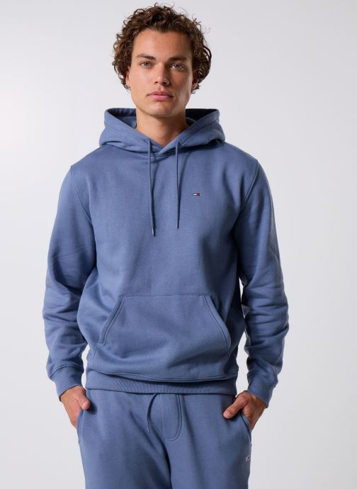 Tommy Jeans Hoodies TJM REG S FLAG HOODI heren blauw