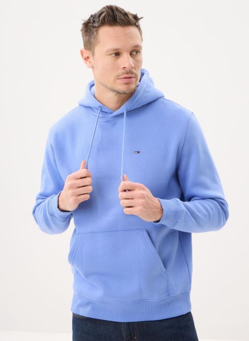 Tommy Jeans Kapuzenpullover TJM REG S FLAG HOODI herren blau