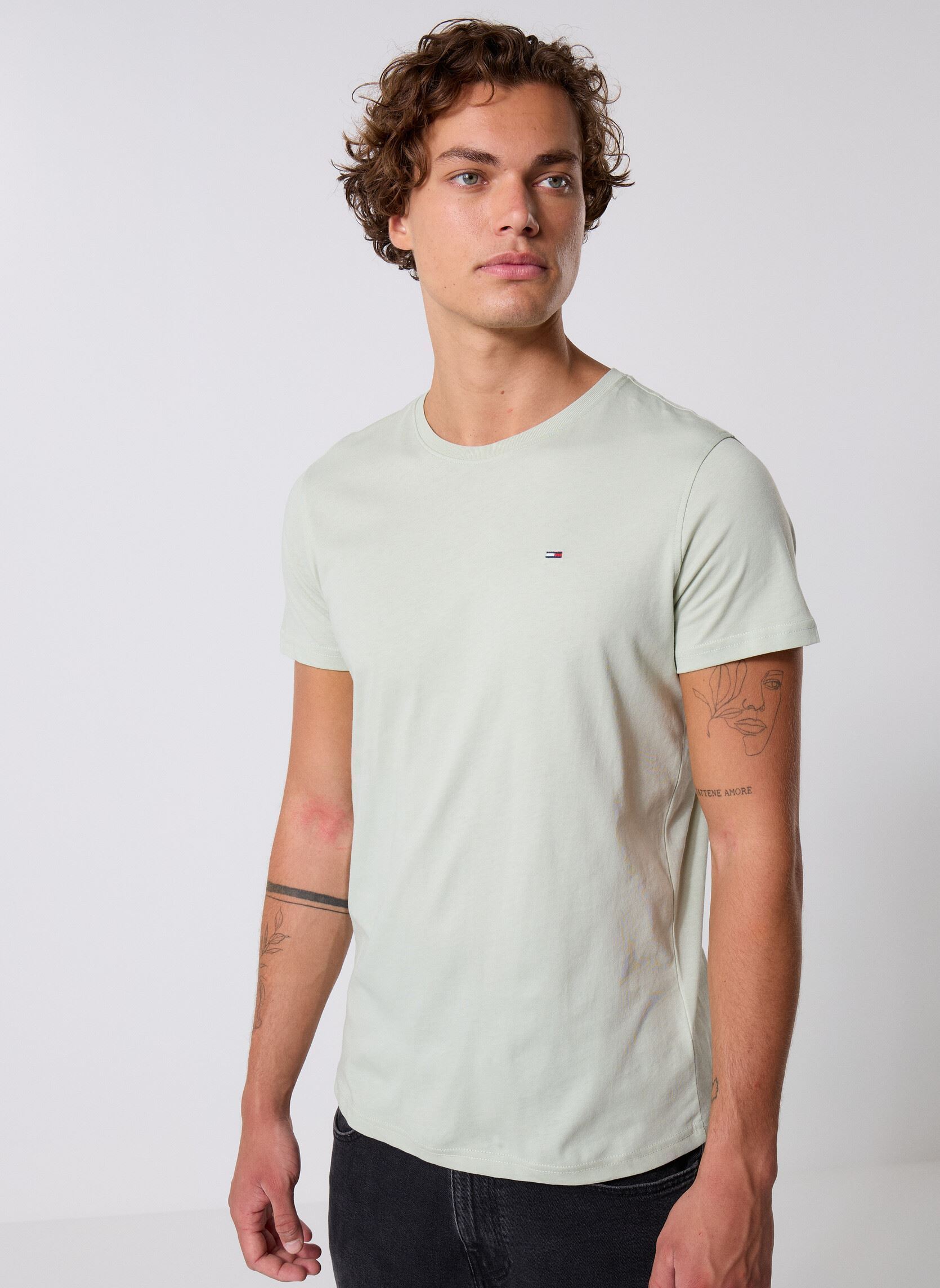 Vêtements Tommy Jeans TJM XSLIM JERSEY TEE pour Homme