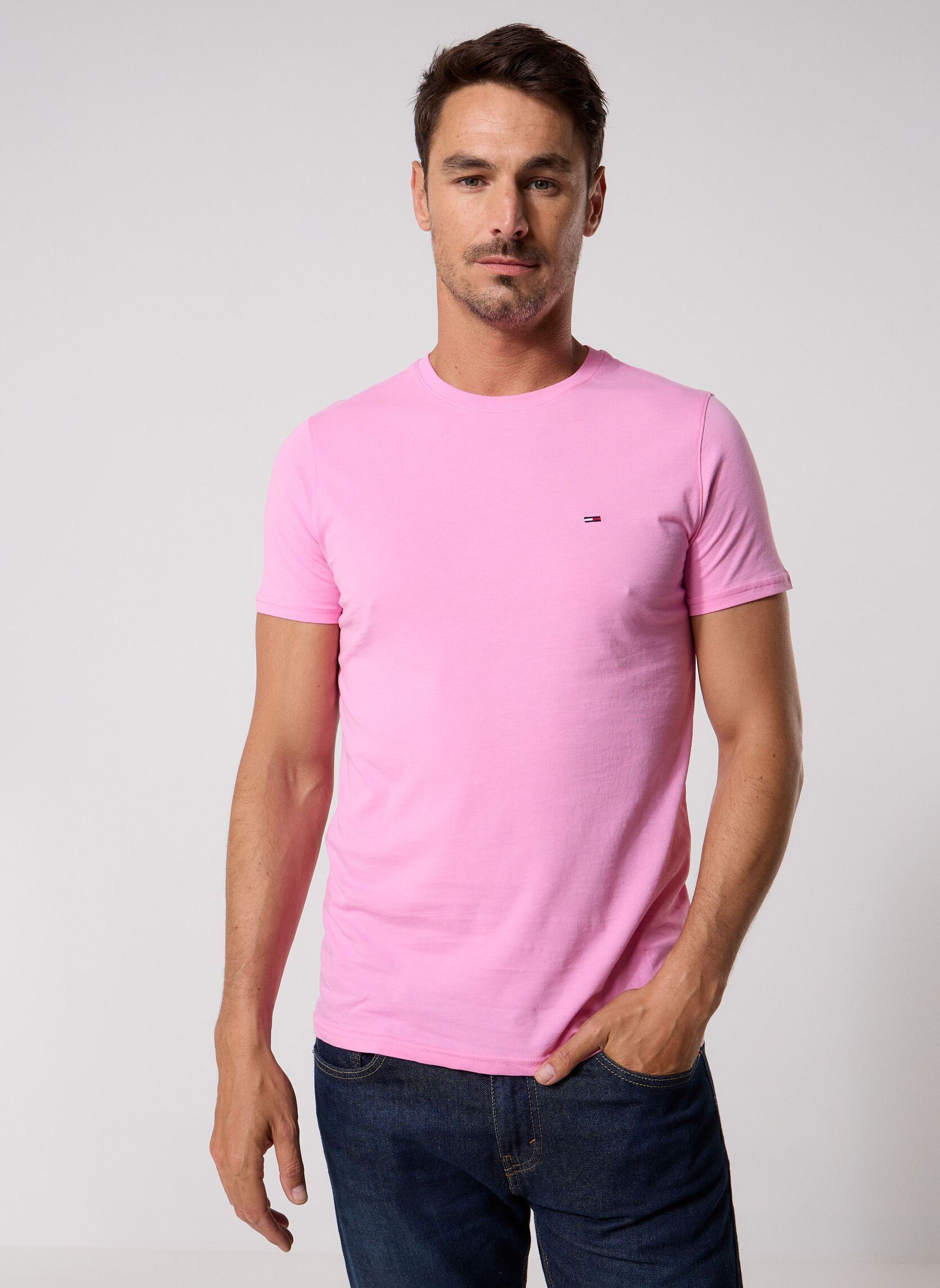 Vêtements Tommy Jeans Tjm Xslim Jersey Tee pour Homme