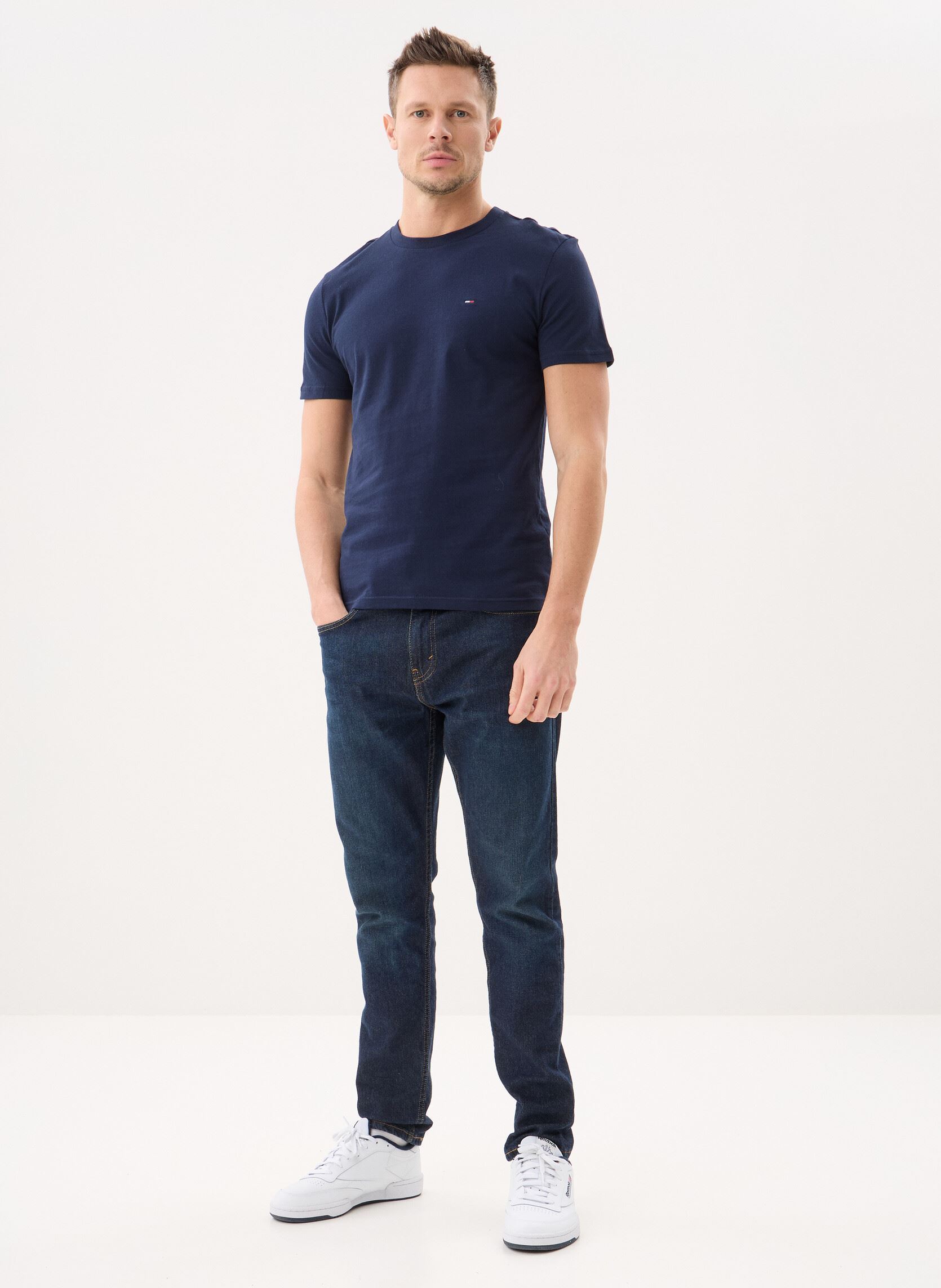 Tee-shirts manches courtes Lot de 2 tee-shirts SlmTJ homme multicolore Tommy Jeans Tee-shirts manches courtes Lot de 2 tee-shirts SlmTJ homme multicolore ECRU / DARK NIGHT NAVY