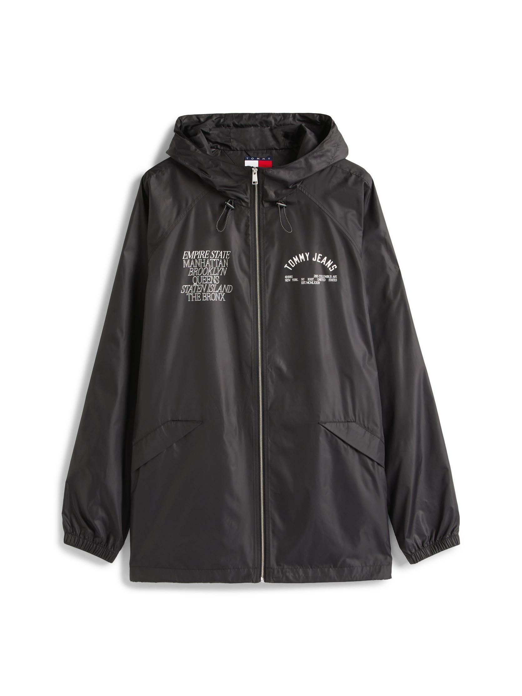 Giacche a vento TJM WINDBRKR BOROUGH uomo nero Tommy Jeans Giacche a vento TJM WINDBRKR BOROUGH uomo nero BLACK