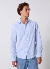 Hemden TJM ESSNT POPLIN REG heren blauw