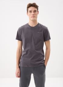 T-shirts met korte mouwen TJM SLIM LINEAR CHES heren blauw