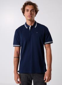 Polos manches courtes TJM REG TIPPED POLO homme bleu Tommy Jeans Polos manches courtes TJM REG TIPPED POLO homme bleu DARK NIGHT NAVY