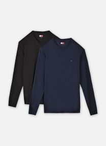 Tee-shirts TJM SLIM 2PACK L/S E homme noir