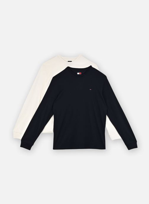 Tommy Jeans Tee-shirts manches longues TJM SLIM 2PACK L/S E homme multicolore