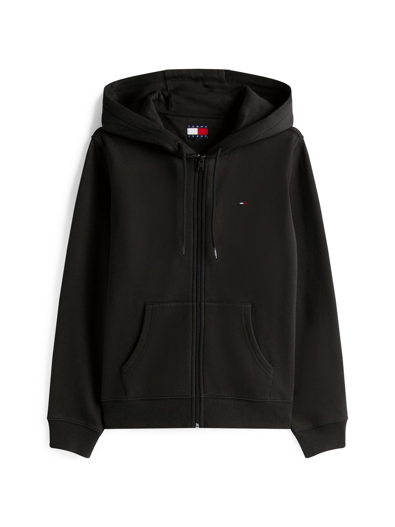 Sweats zippés TJW REG S FLAG ZIP T femme noir Tommy Jeans Sweats zippés TJW REG S FLAG ZIP T femme noir BLACK