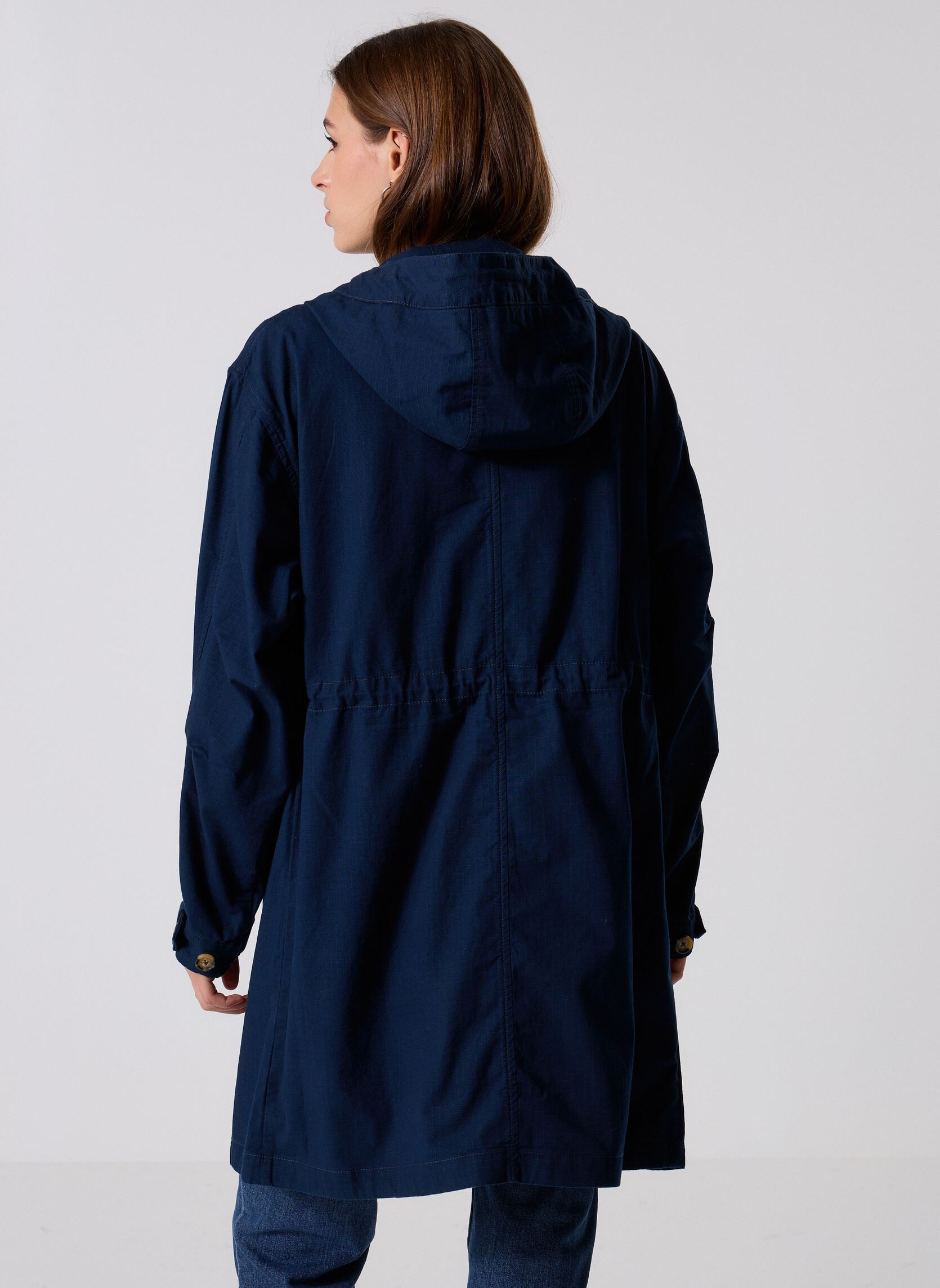 Parkas TJW BADGE WAISTED MI femme bleu Tommy Jeans Parkas TJW BADGE WAISTED MI femme bleu DARK NIGHT NAVY