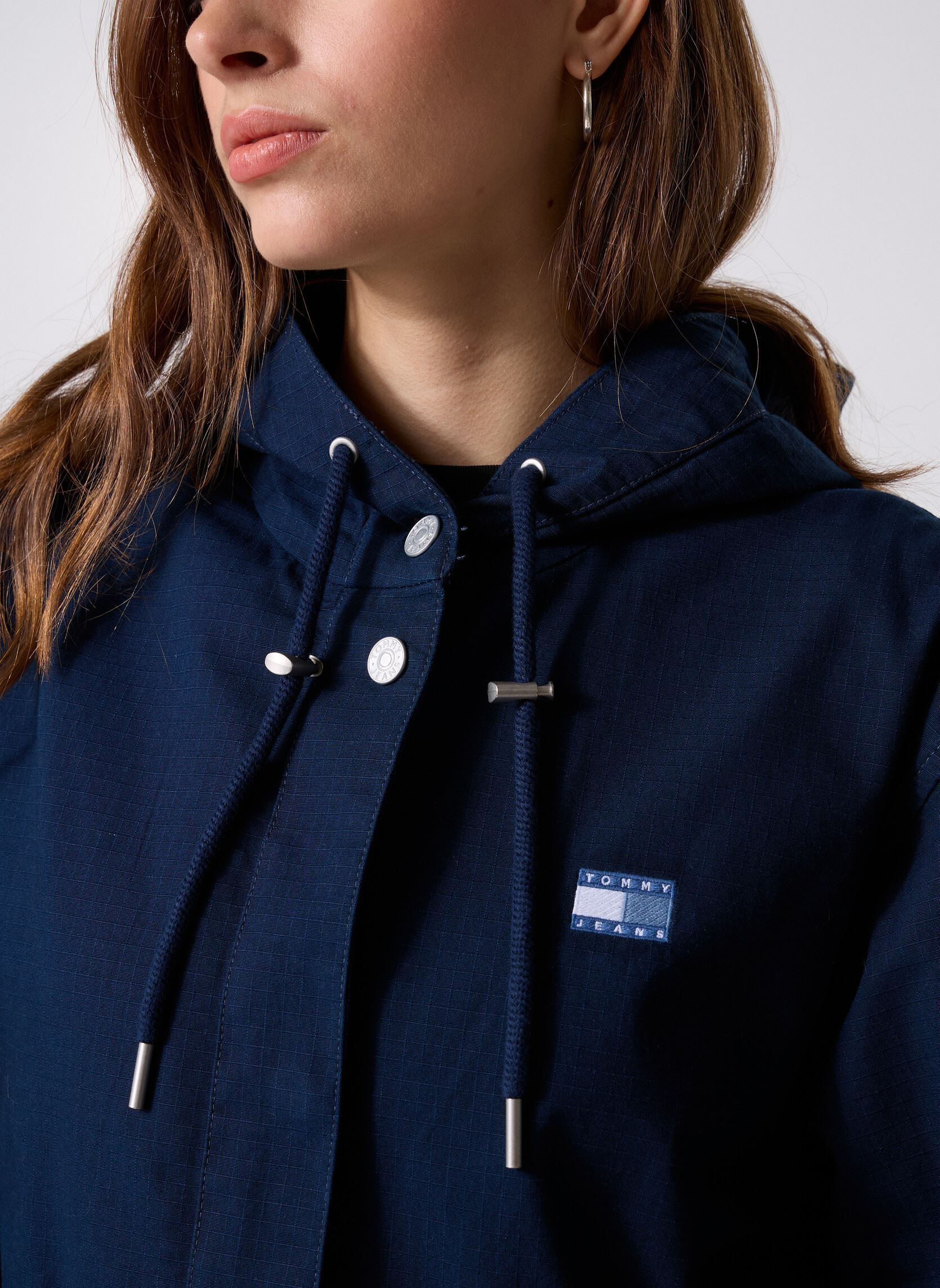 Parkas TJW BADGE WAISTED MI femme bleu Tommy Jeans Parkas TJW BADGE WAISTED MI femme bleu DARK NIGHT NAVY