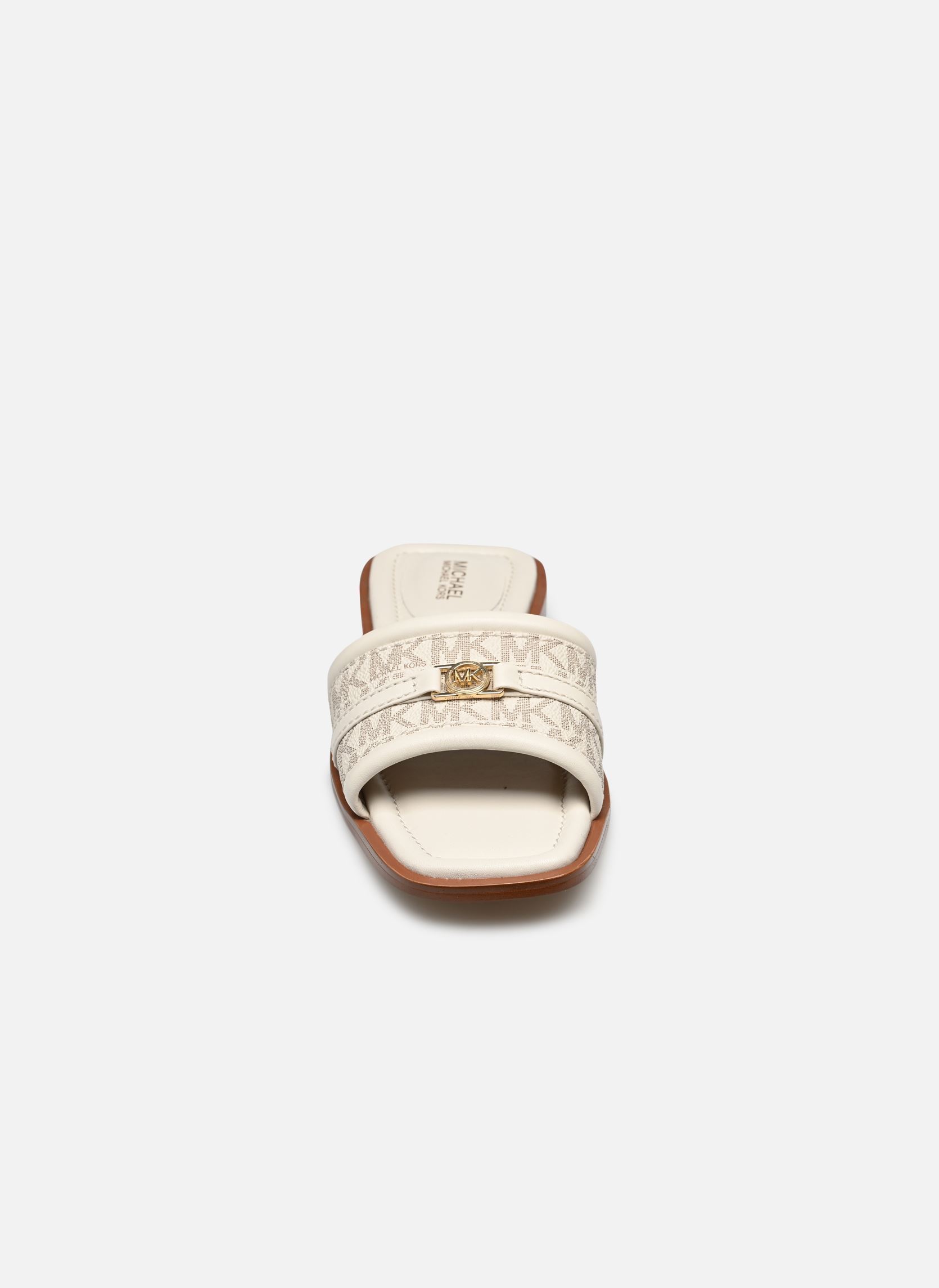Pantoletten und Clogs MANDY FLEX SLIDE damen weiß Michael Michael Kors Pantoletten und Clogs MANDY FLEX SLIDE damen weiß VAN CREAM