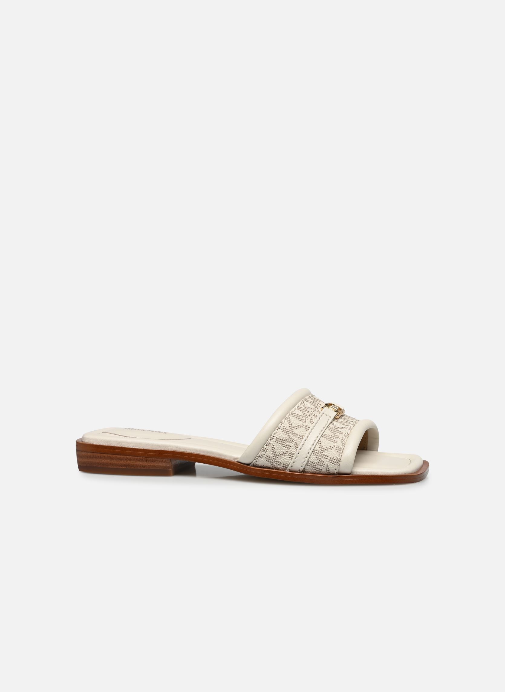 Pantoletten und Clogs MANDY FLEX SLIDE damen weiß Michael Michael Kors Pantoletten und Clogs MANDY FLEX SLIDE damen weiß VAN CREAM