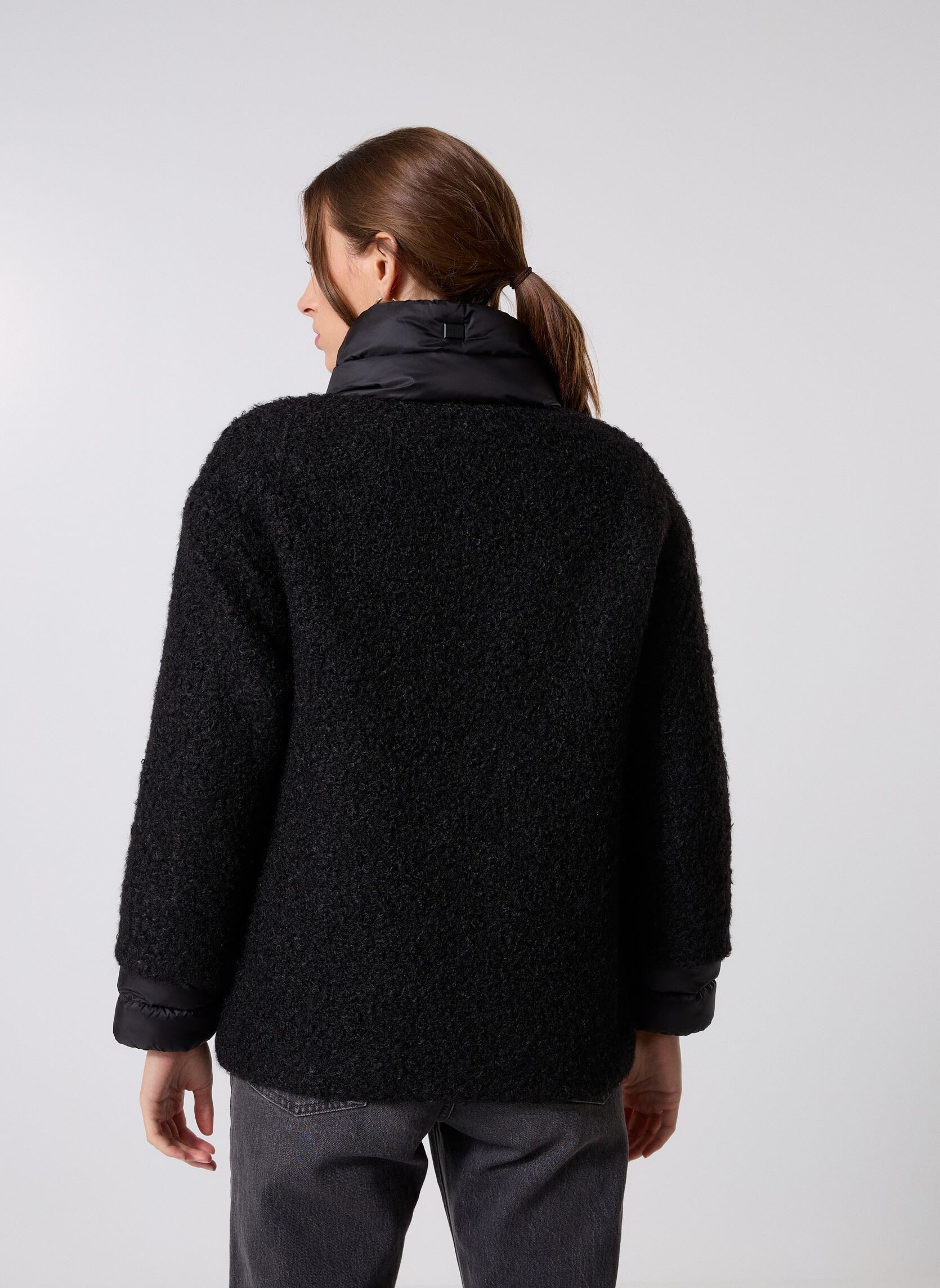 Manteaux W CALITHE MID COAT femme noir Geox Manteaux W CALITHE MID COAT femme noir NOIR