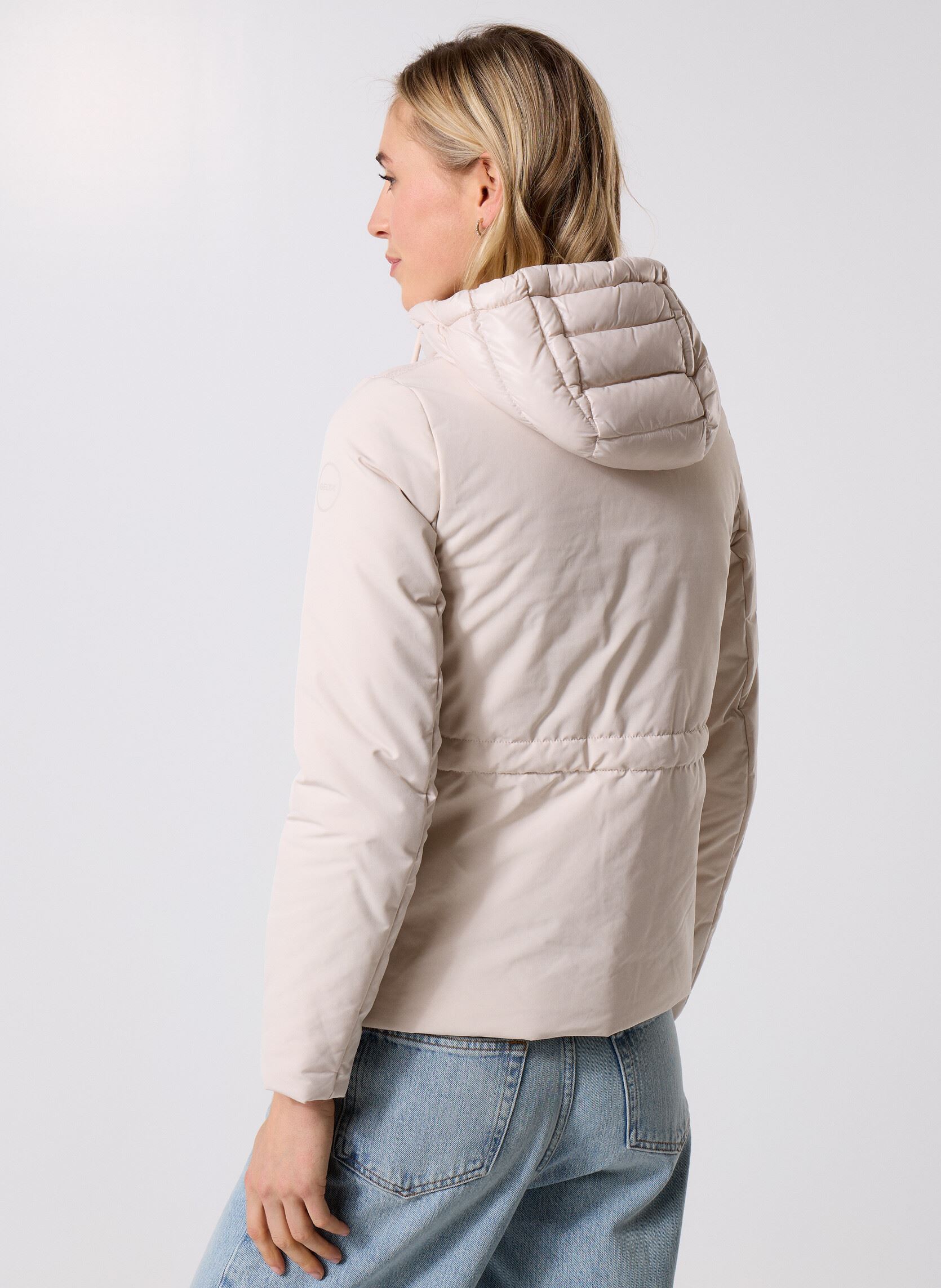 Winterjas W SPHERICA MID PARKA dames grijs Geox Winterjas W SPHERICA MID PARKA dames grijs MID MOONBEAM/MID MOO