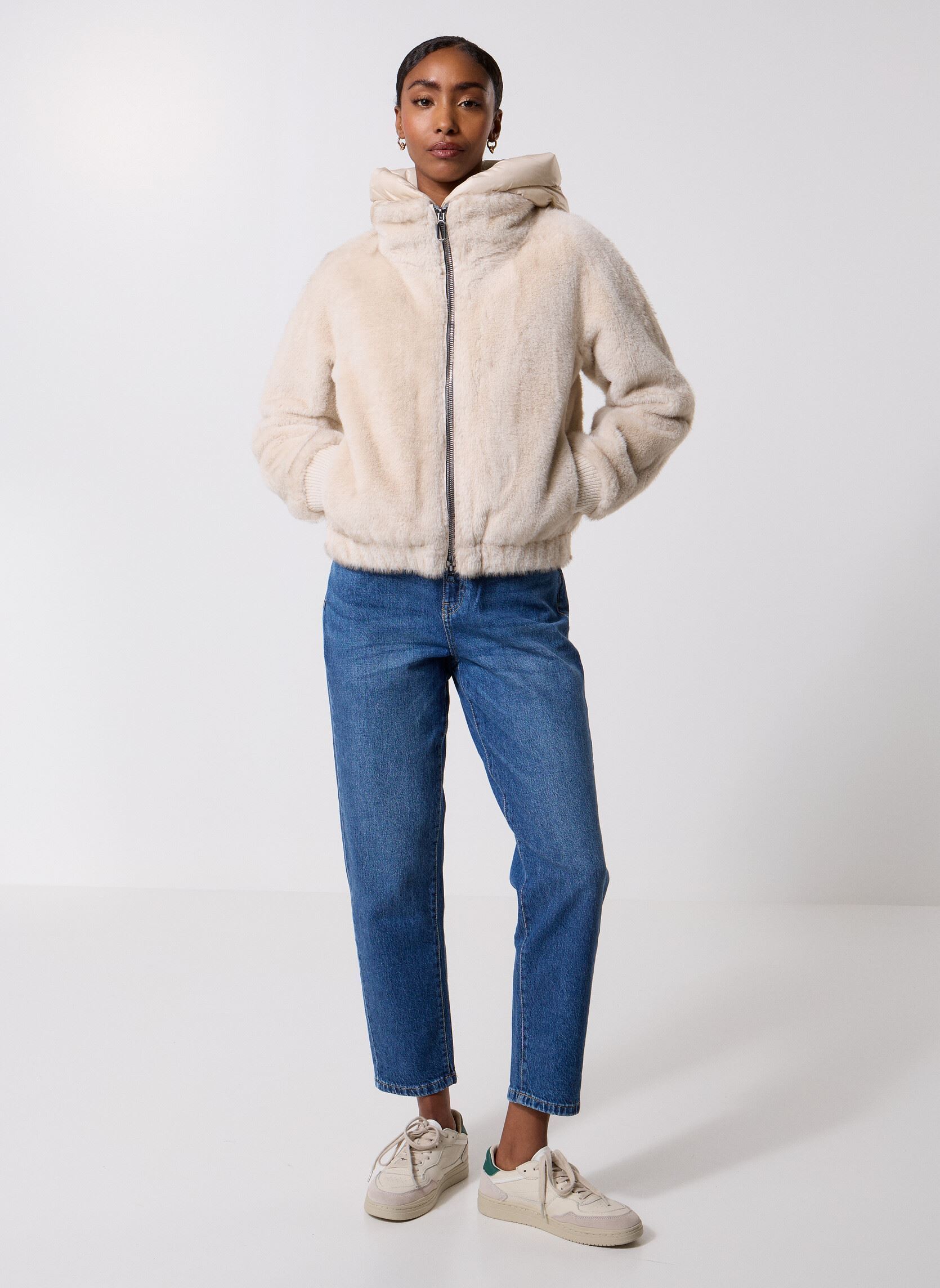 Manteaux W SPHERICA SLV JKT femme gris Geox Manteaux W SPHERICA SLV JKT femme gris MID MOONBEAM/MID MOO