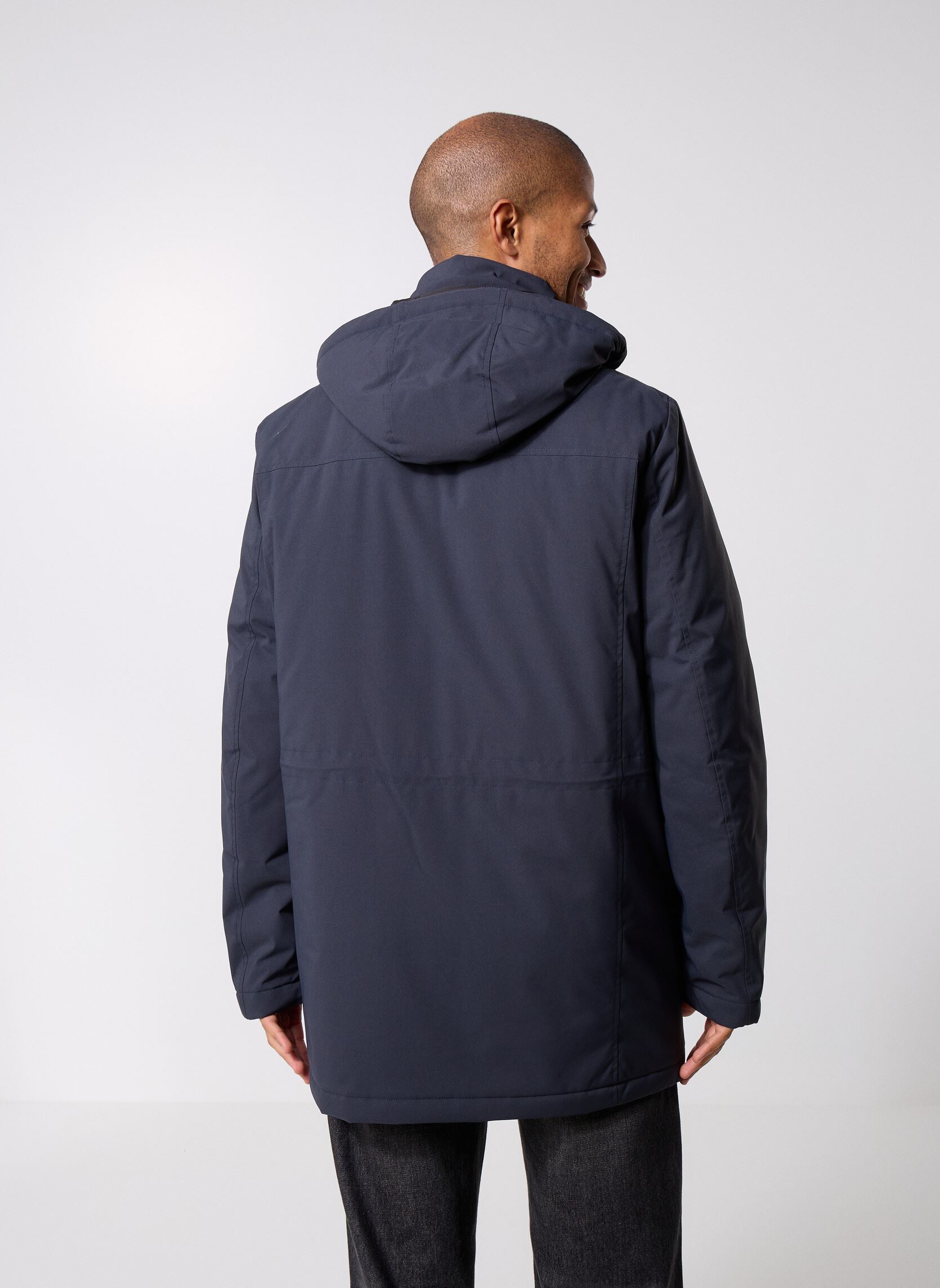 Manteaux classiques M ANDALO JACKET homme bleu Geox Manteaux classiques M ANDALO JACKET homme bleu SKY CAPTAIN
