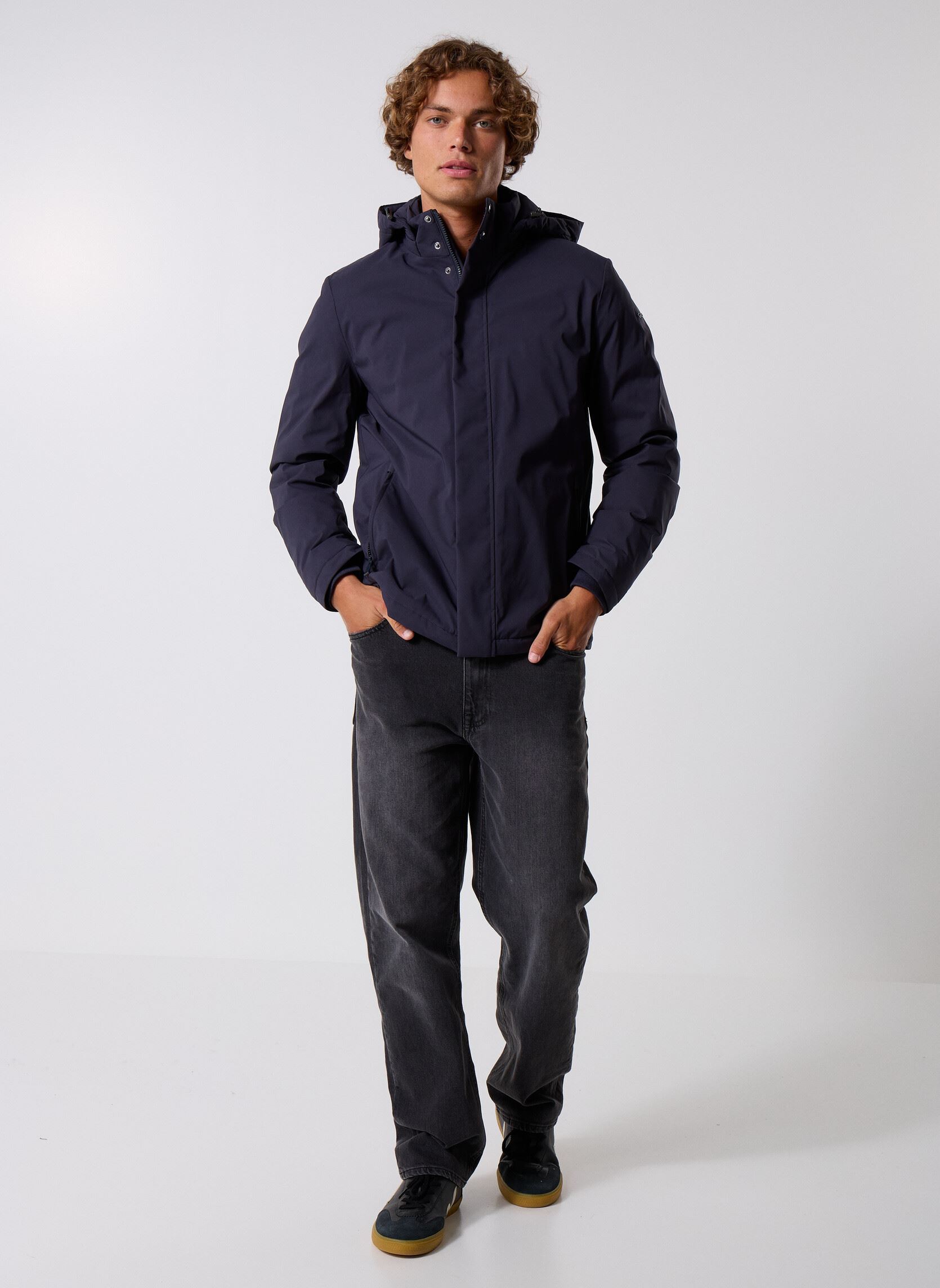 Manteaux classiques M AURELIO SHORT JKT homme bleu Geox Manteaux classiques M AURELIO SHORT JKT homme bleu SKY CAPTAIN