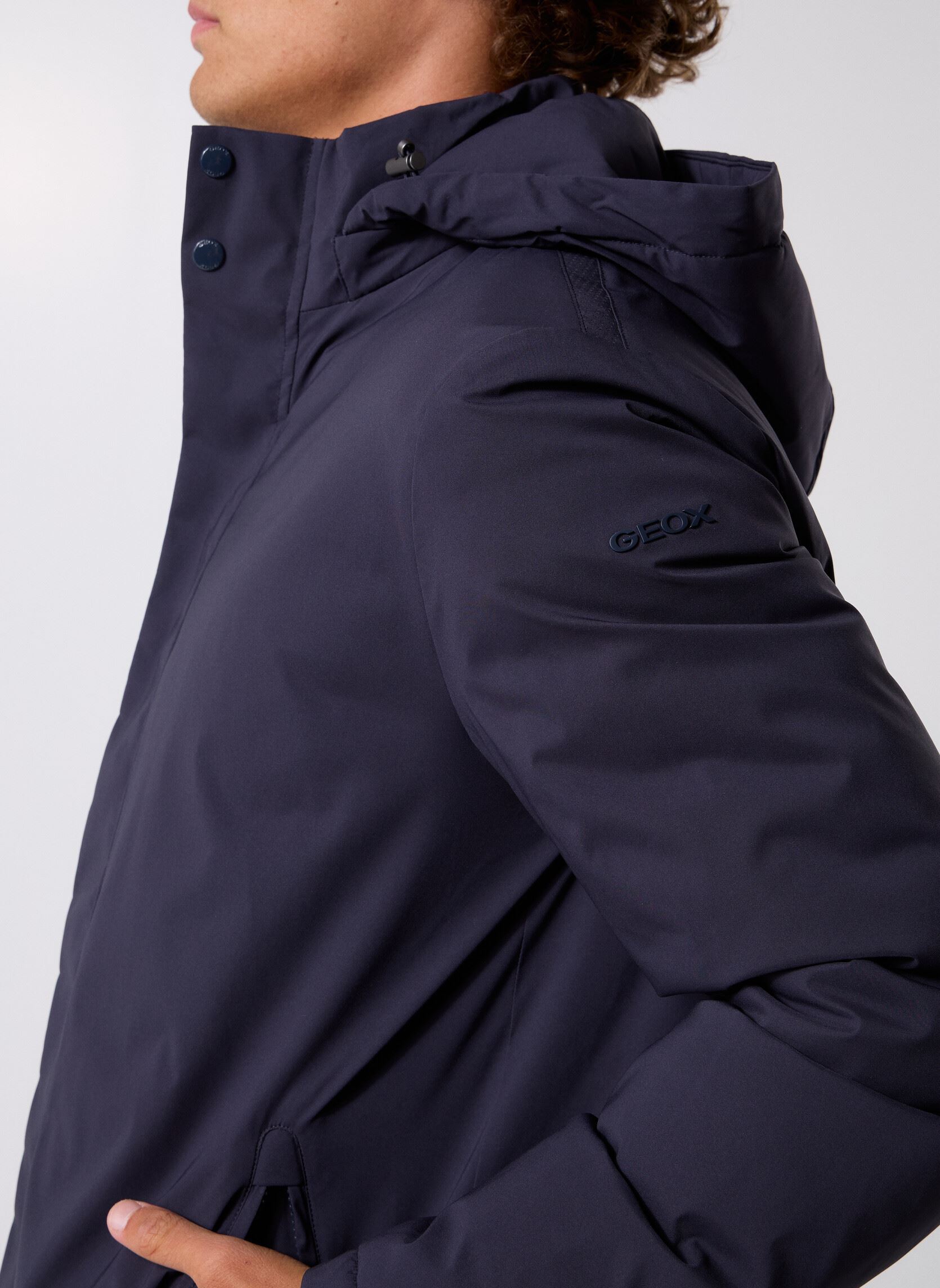 Manteaux classiques M AURELIO SHORT JKT homme bleu Geox Manteaux classiques M AURELIO SHORT JKT homme bleu SKY CAPTAIN
