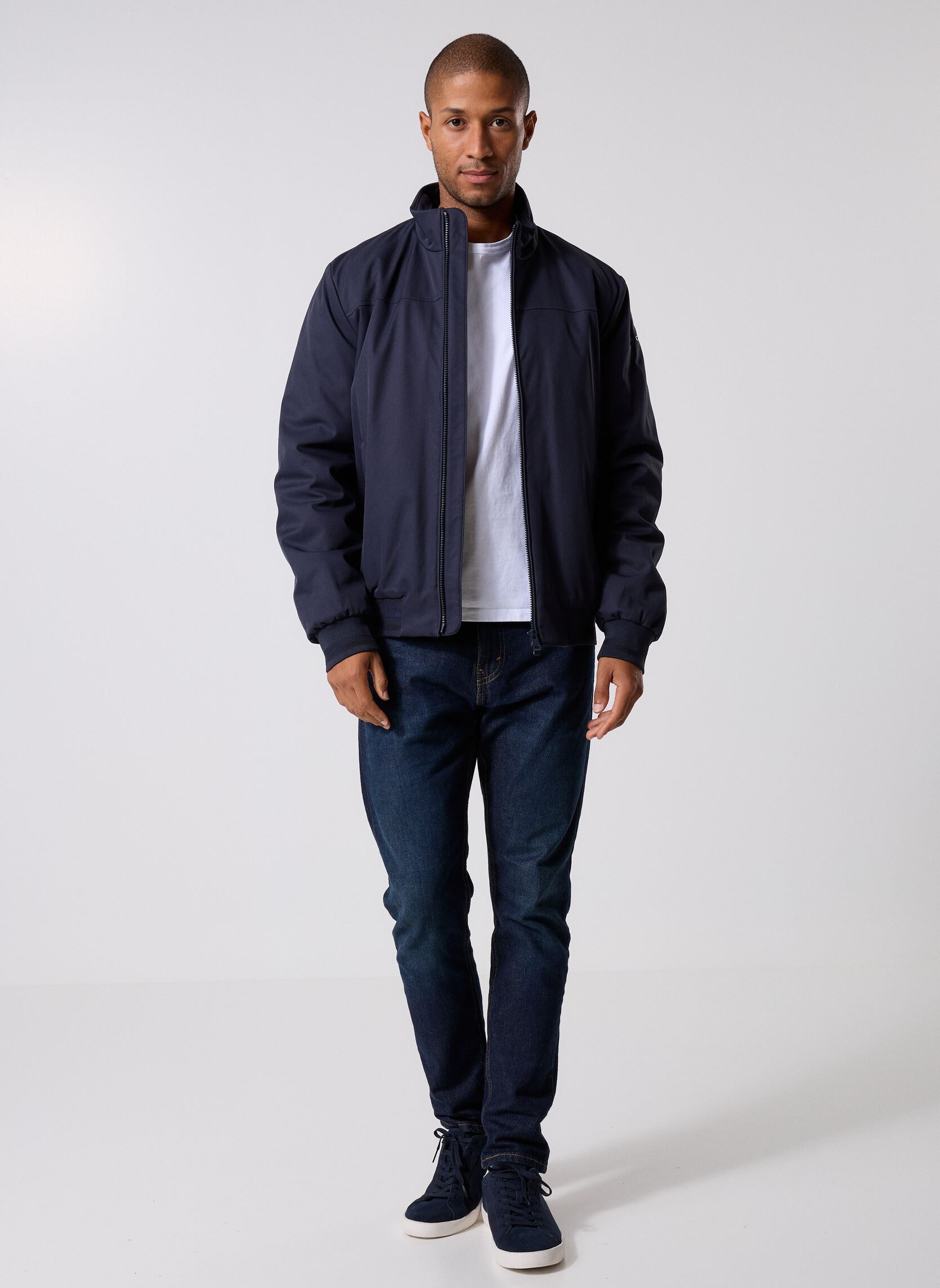 Abrigos clásicos M VINCIT BOMBER hombre azul Geox Abrigos clásicos M VINCIT BOMBER hombre azul SKY CAPTAIN