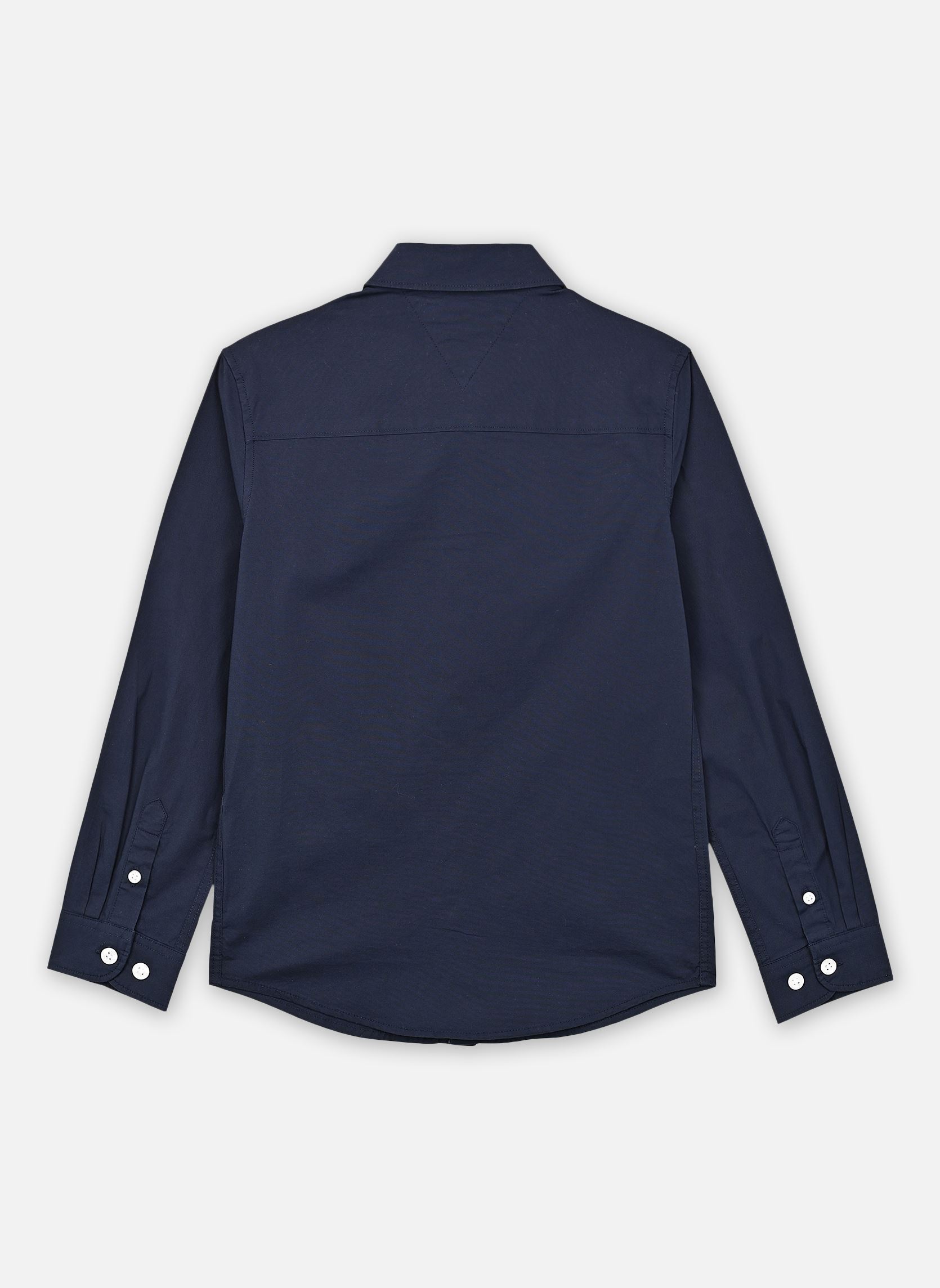 Chemises manches longues Solid Stretch Poplin KB0KB06965 garçon bleu Tommy Hilfiger Chemises manches longues Solid Stretch Poplin KB0KB06965 garçon bleu TWILIGHT NAVY
