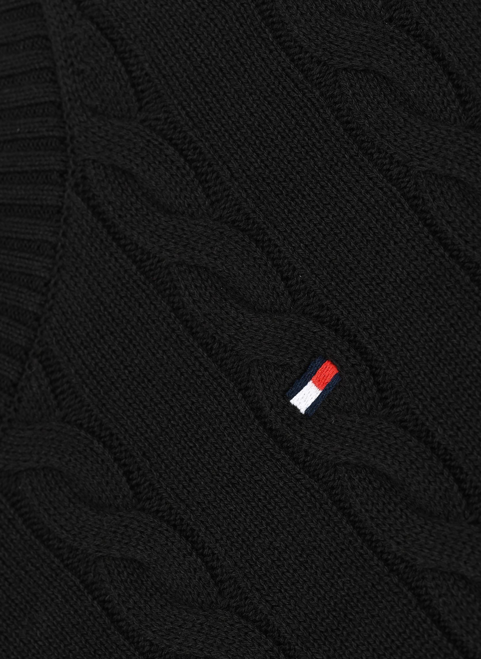 Pulls Cotton Cable Sweater KB0KB09753 garçon noir Tommy Hilfiger Pulls Cotton Cable Sweater KB0KB09753 garçon noir BLACK